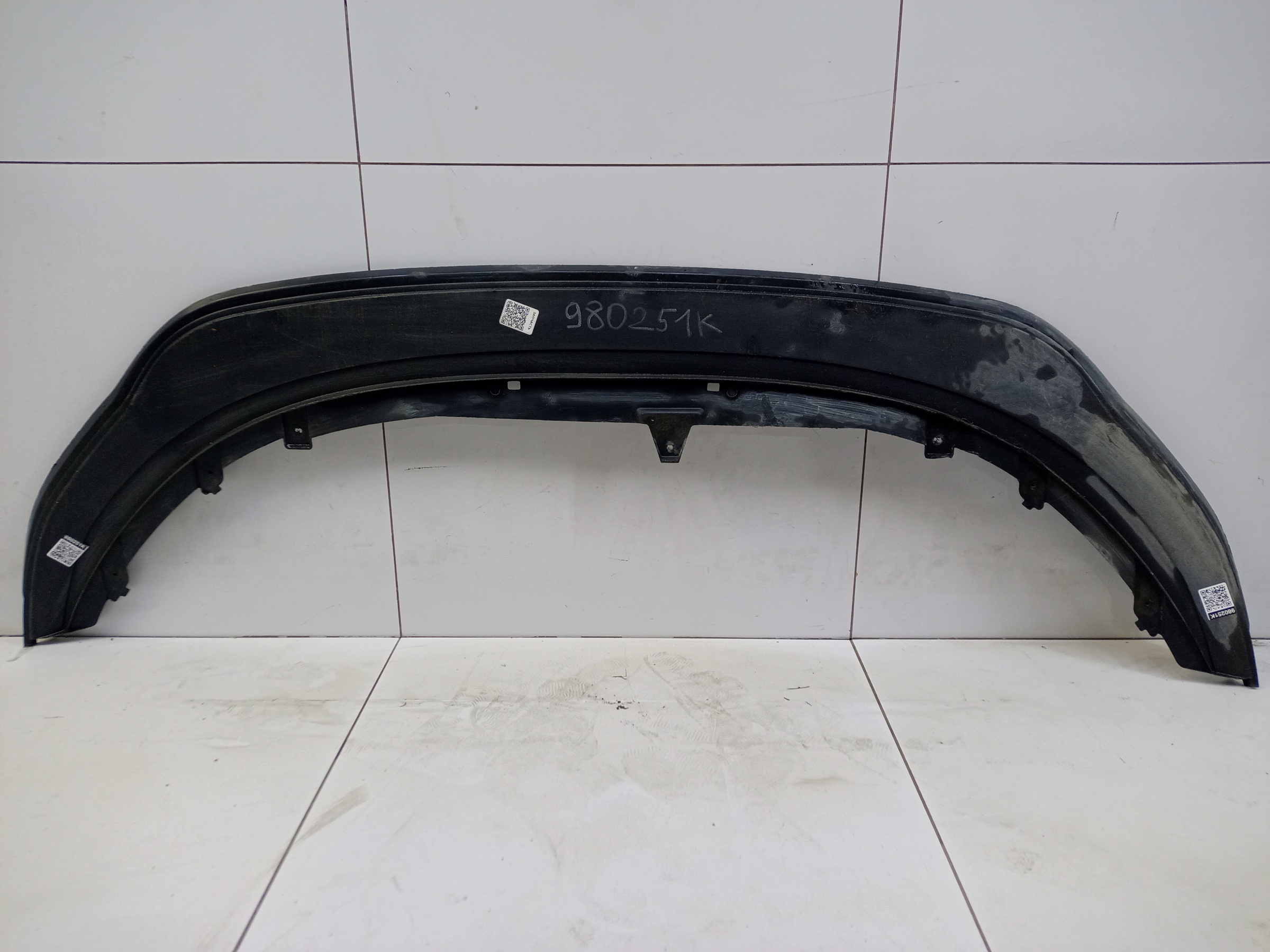 Юбка переднего бампера Volkswagen Polo 5 Sedan Restail