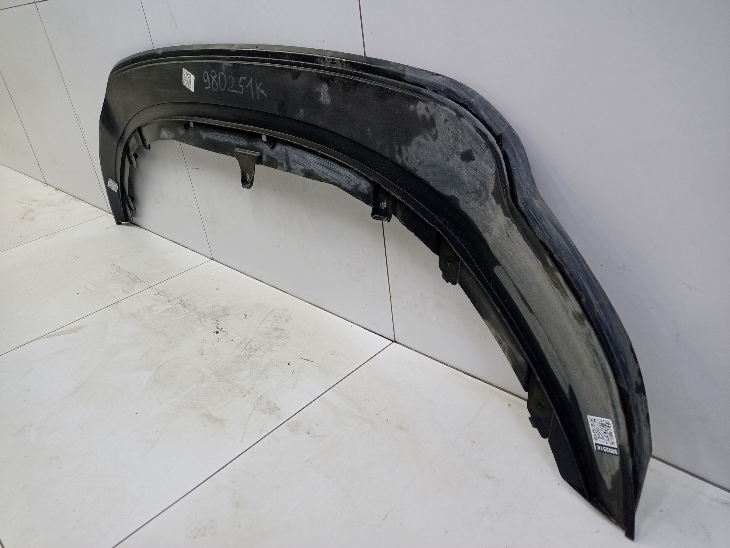 Юбка переднего бампера Volkswagen Polo 5 Sedan Restail