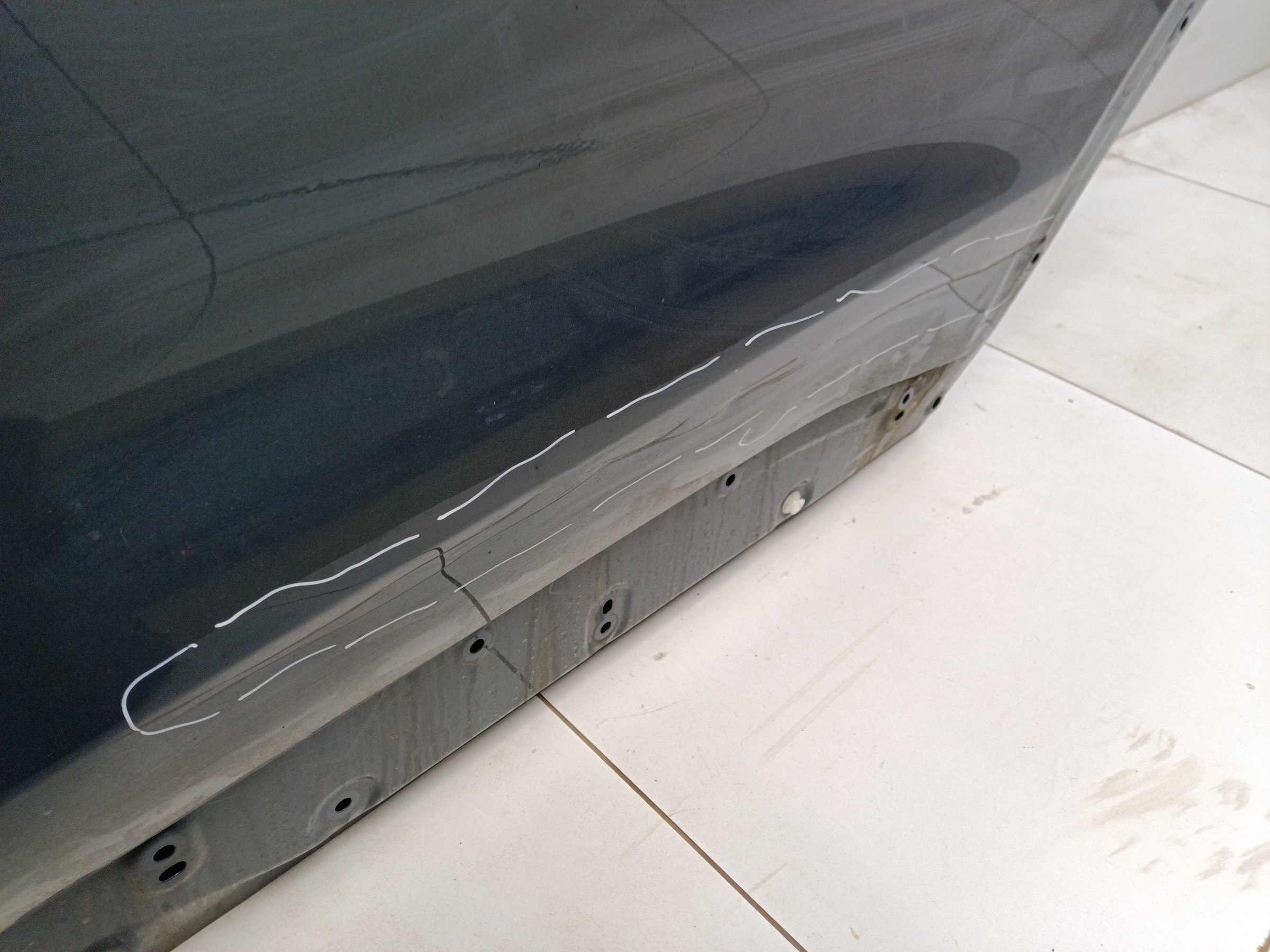 Дверь задняя левая Geely Tugella