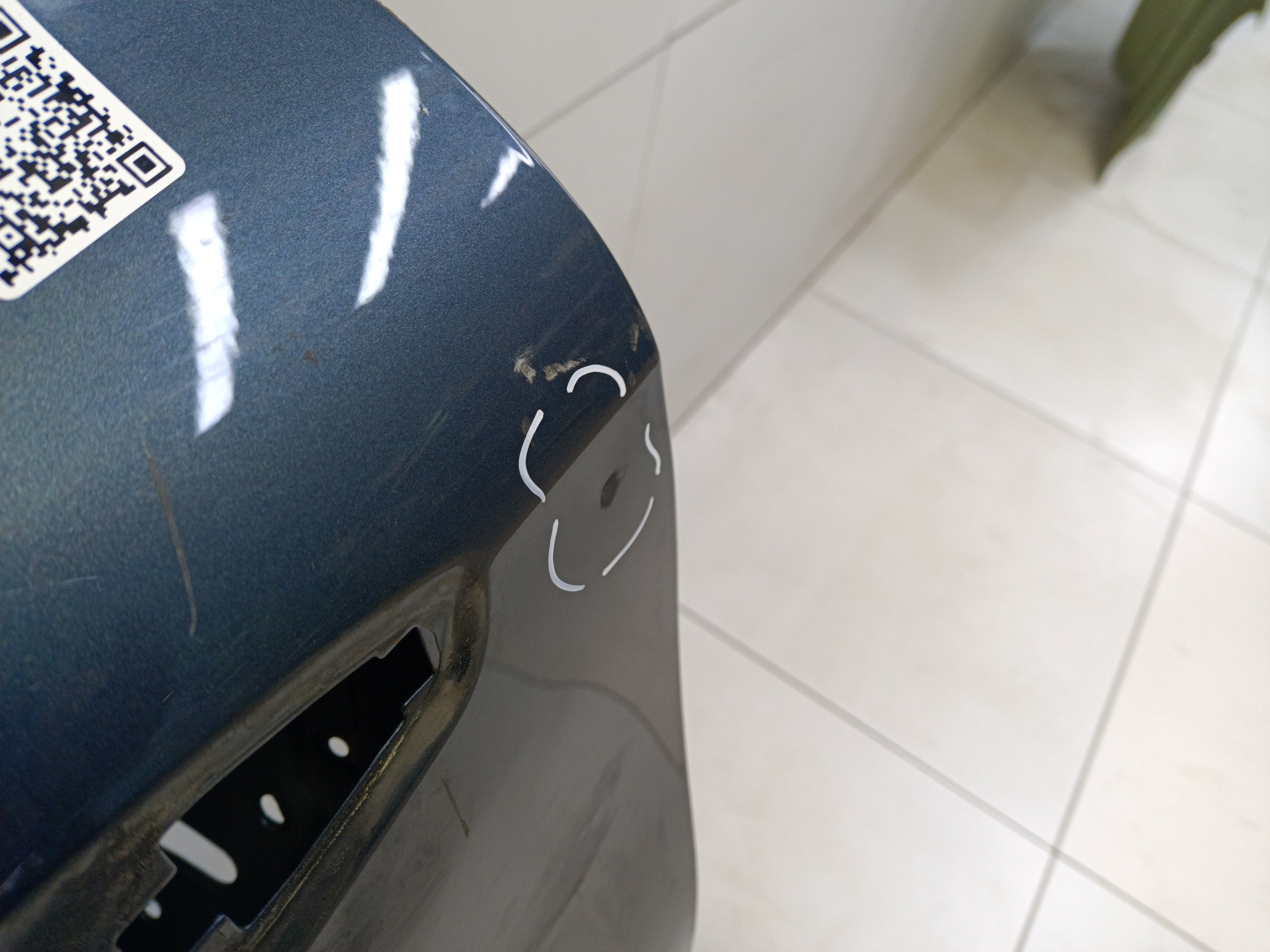 Дверь задняя левая Geely Tugella