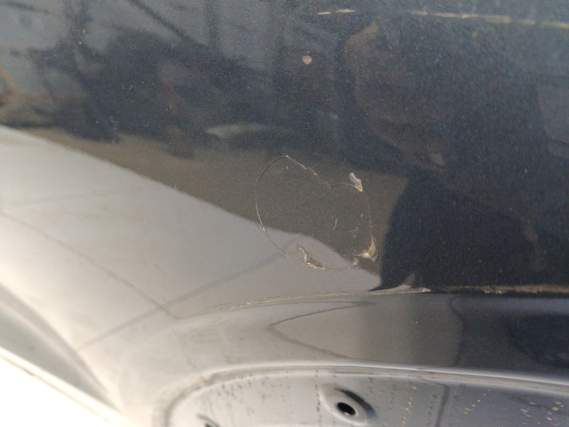 Дверь задняя левая Geely Tugella