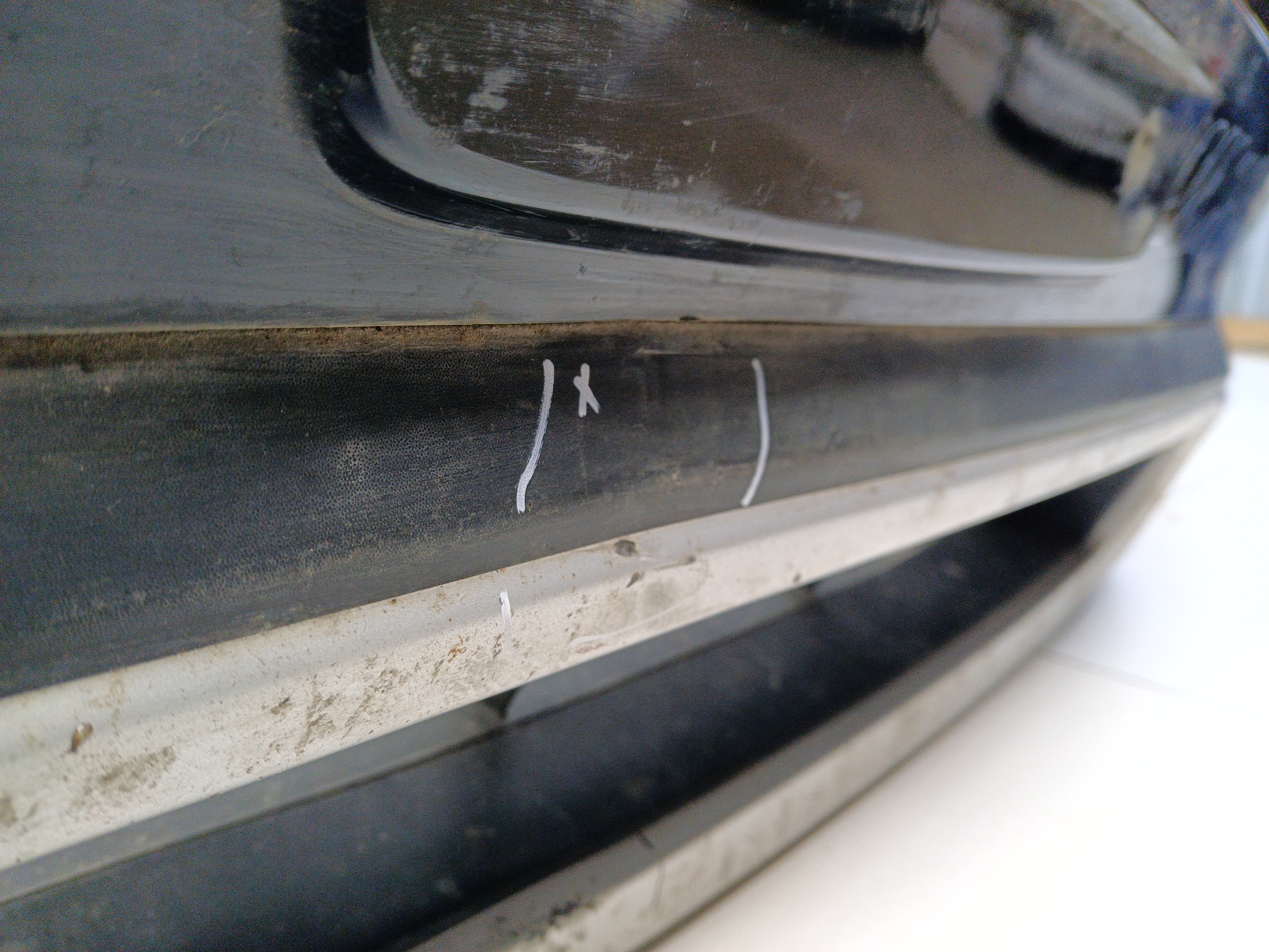 Бампер передний Mitsubishi Outlander 3 Restail 3