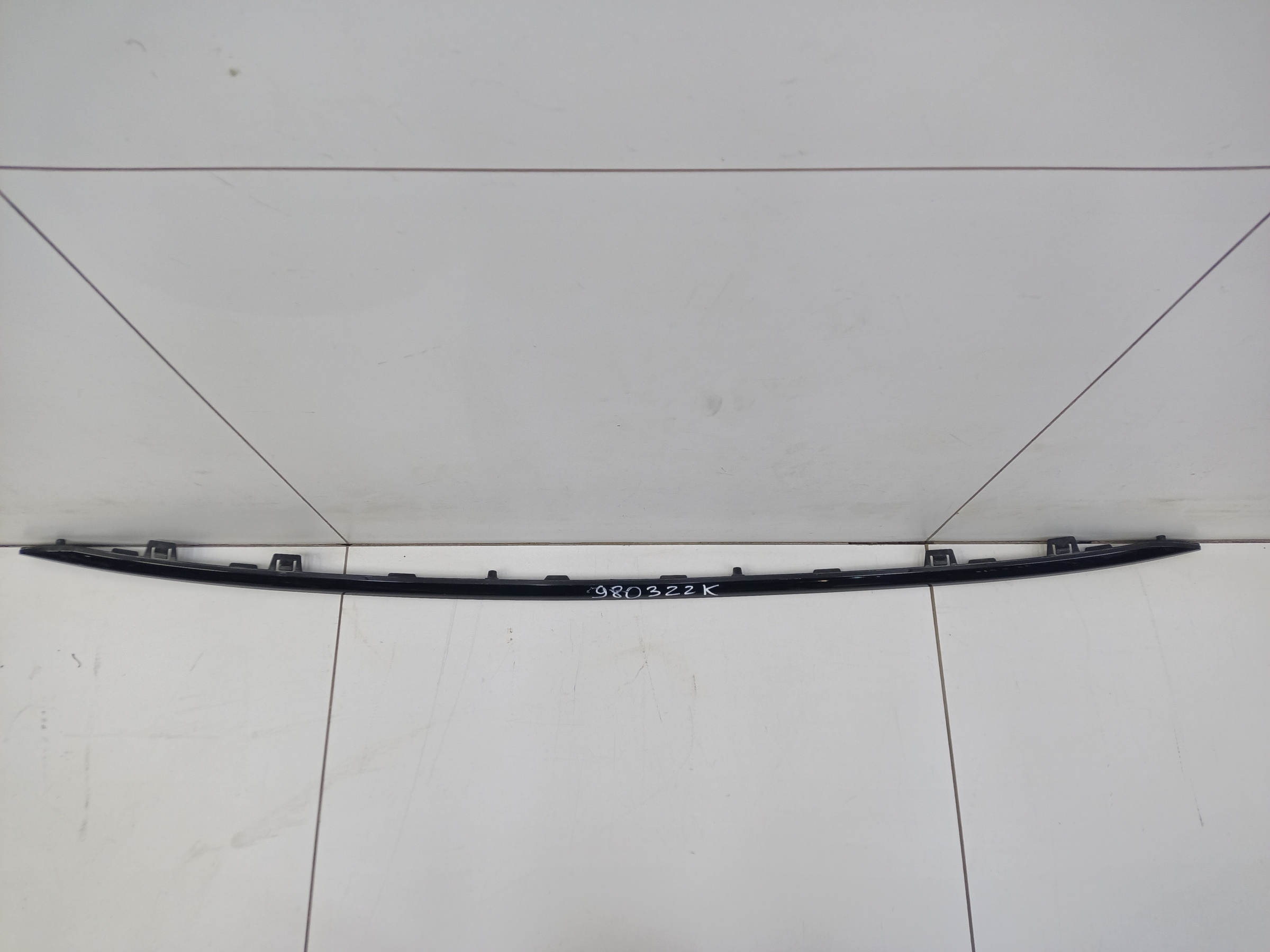 Накладка заднего бампера Kia Sportage 4 Restail Black Edition