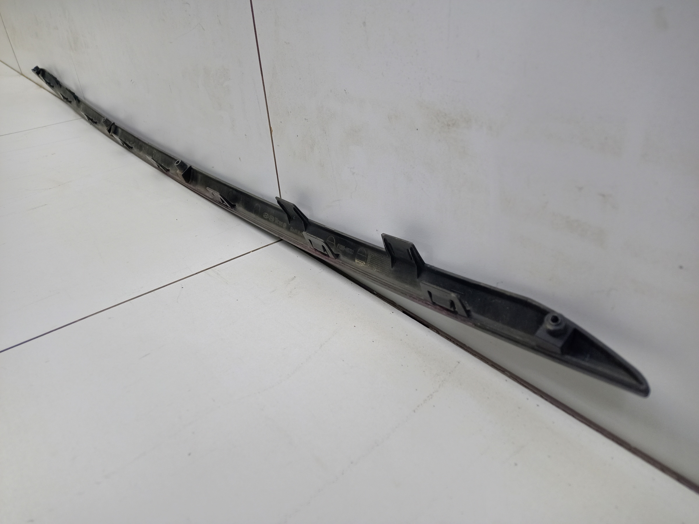 Накладка заднего бампера Kia Sportage 4 Restail Black Edition