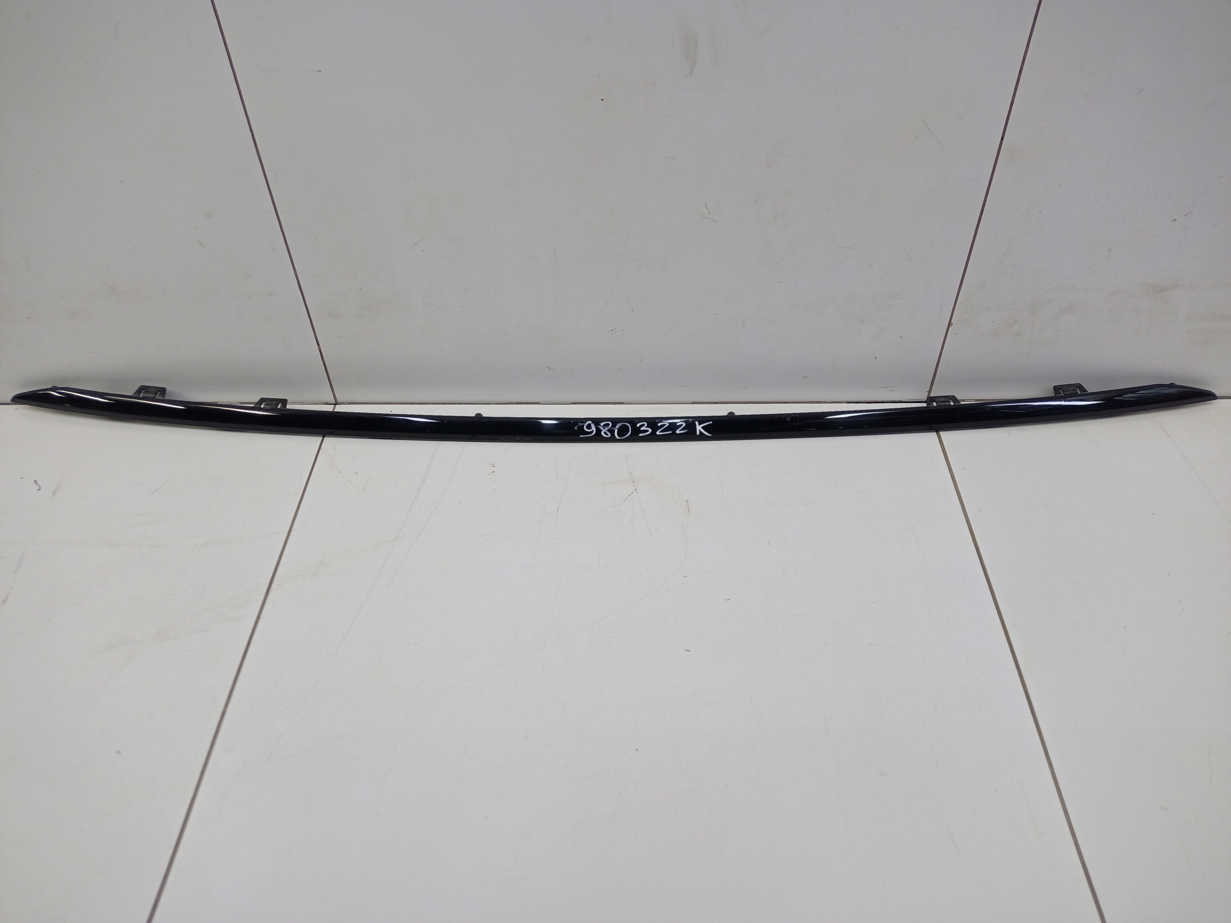 Накладка заднего бампера Kia Sportage 4 Restail Black Edition