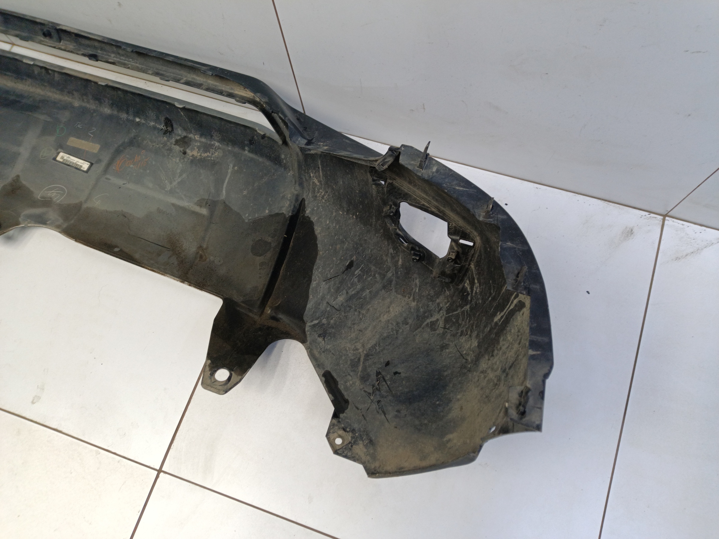 Юбка перeднегo бампера Toyota Land Cruiser 300  GR Sport