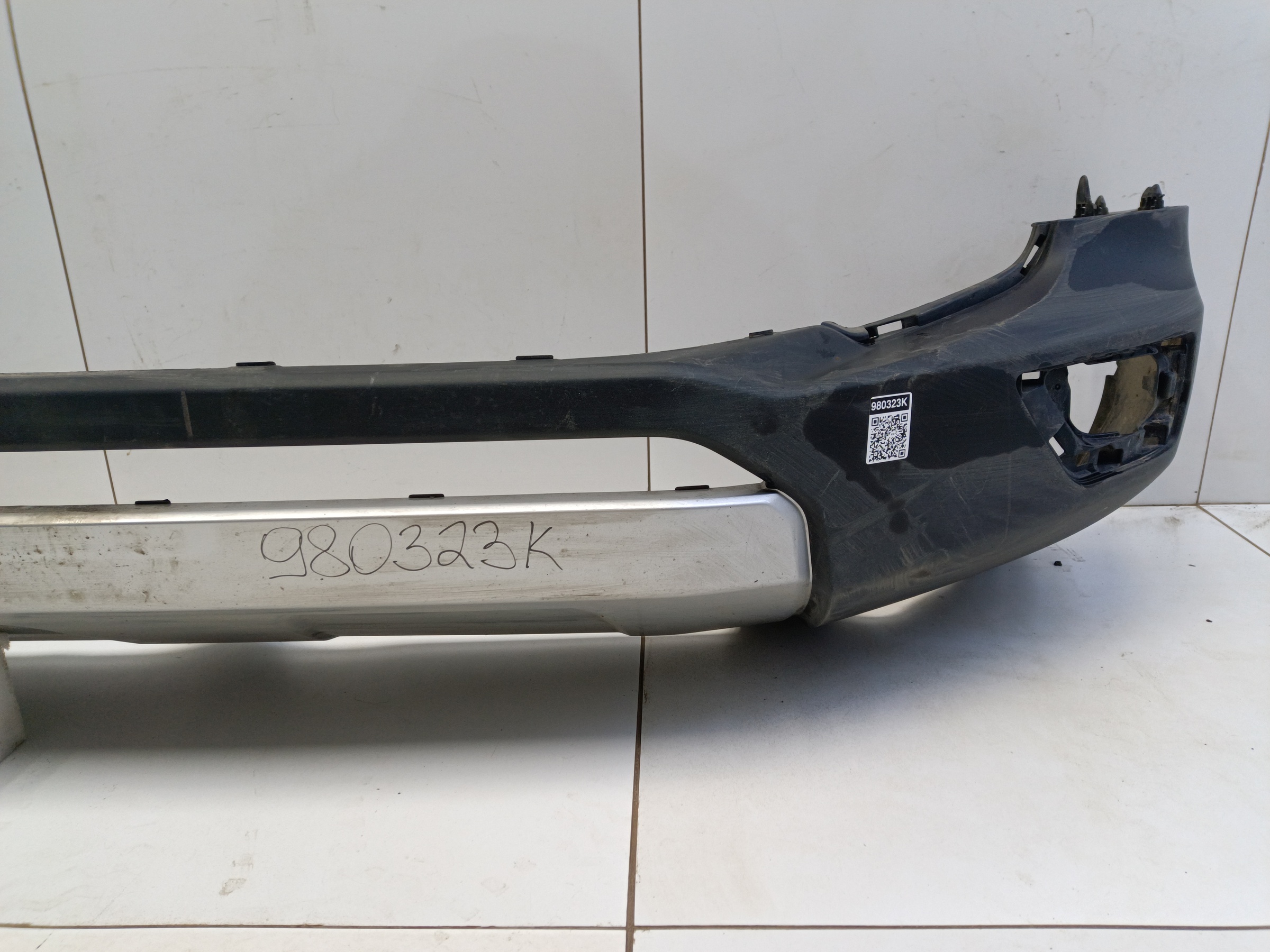 Юбка перeднегo бампера Toyota Land Cruiser 300  GR Sport