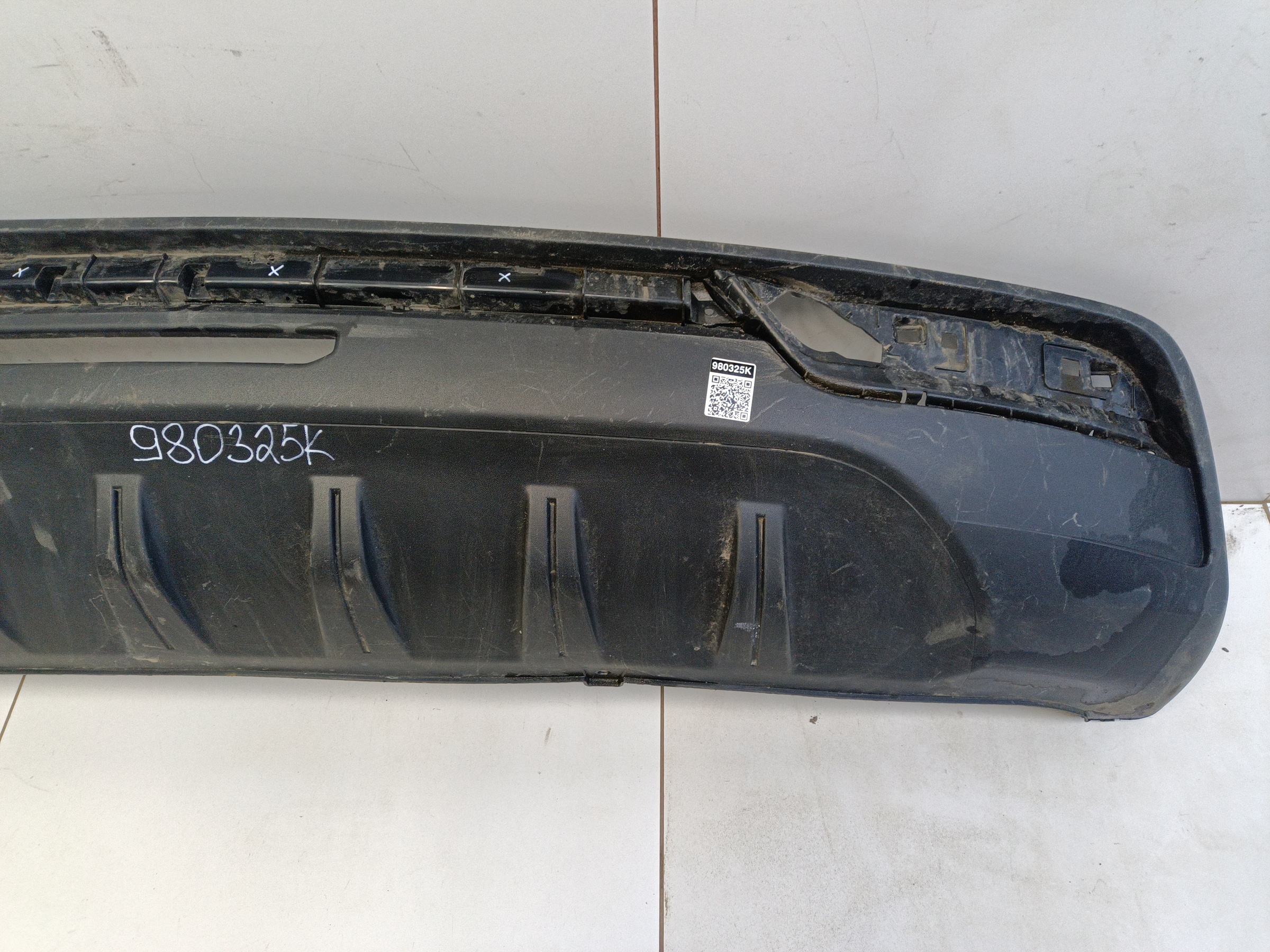 Юбка заднего бампера Haval Jolion