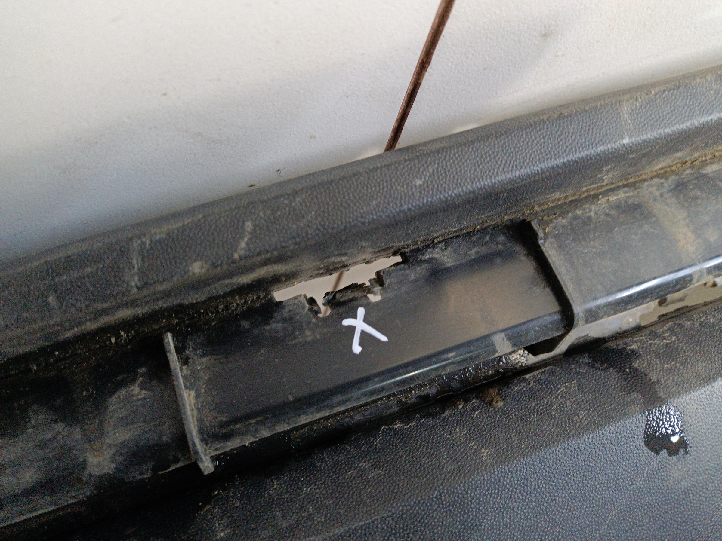 Юбка заднего бампера Haval Jolion