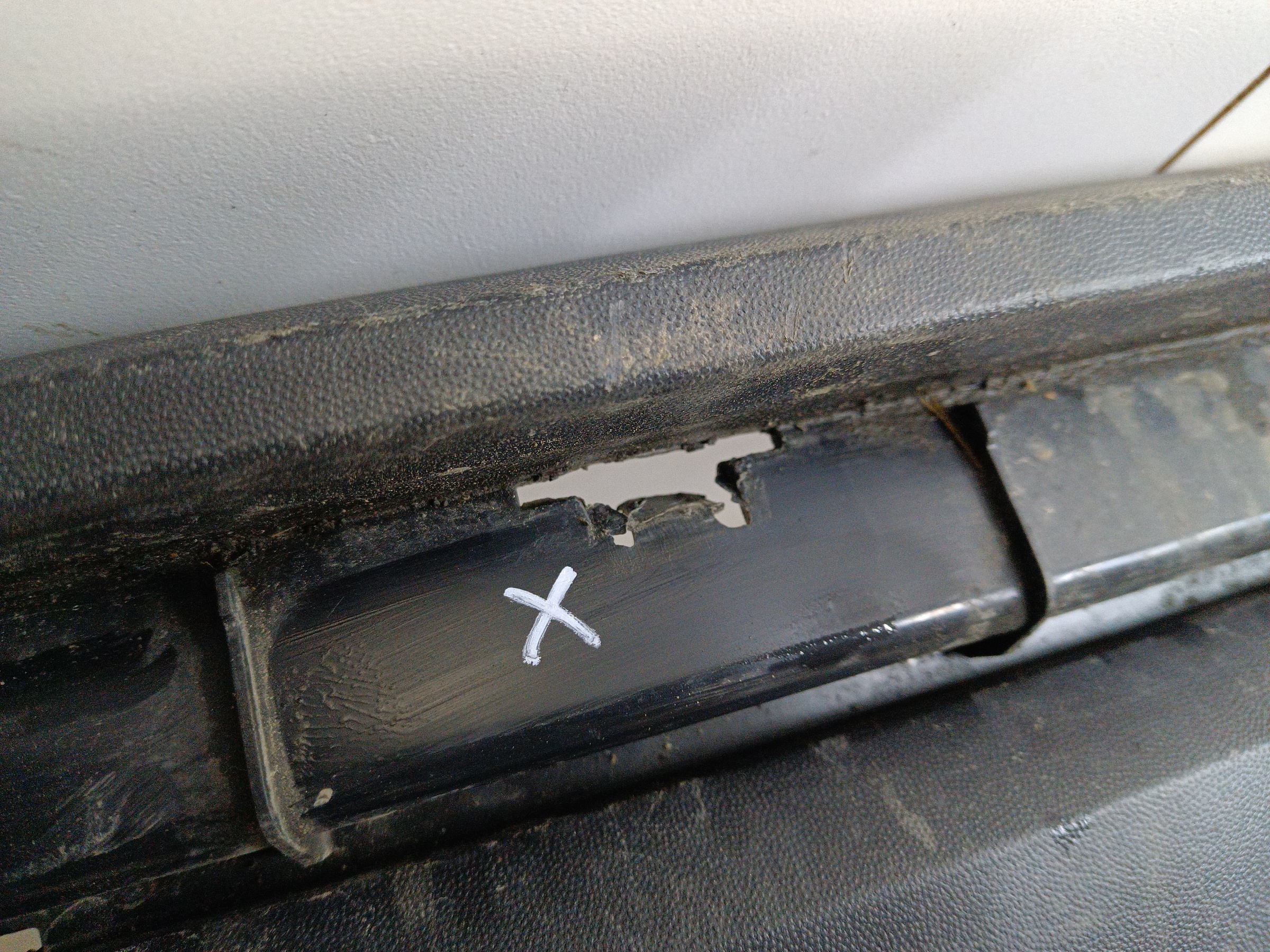 Юбка заднего бампера Haval Jolion