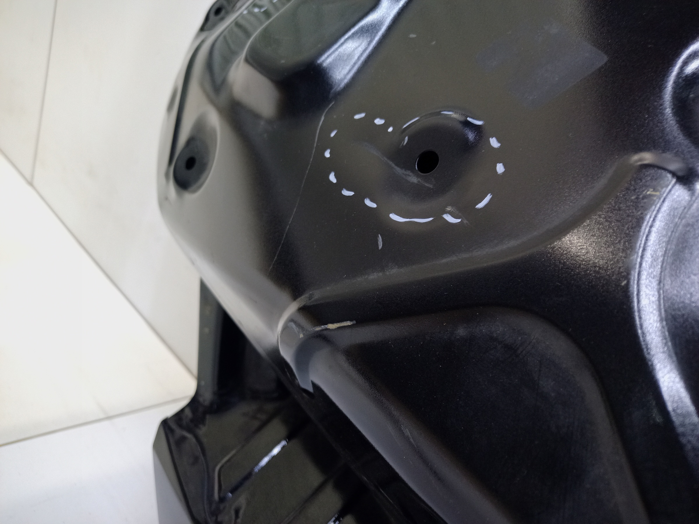 Крышка багажника Hyundai Elantra 7 под камеру