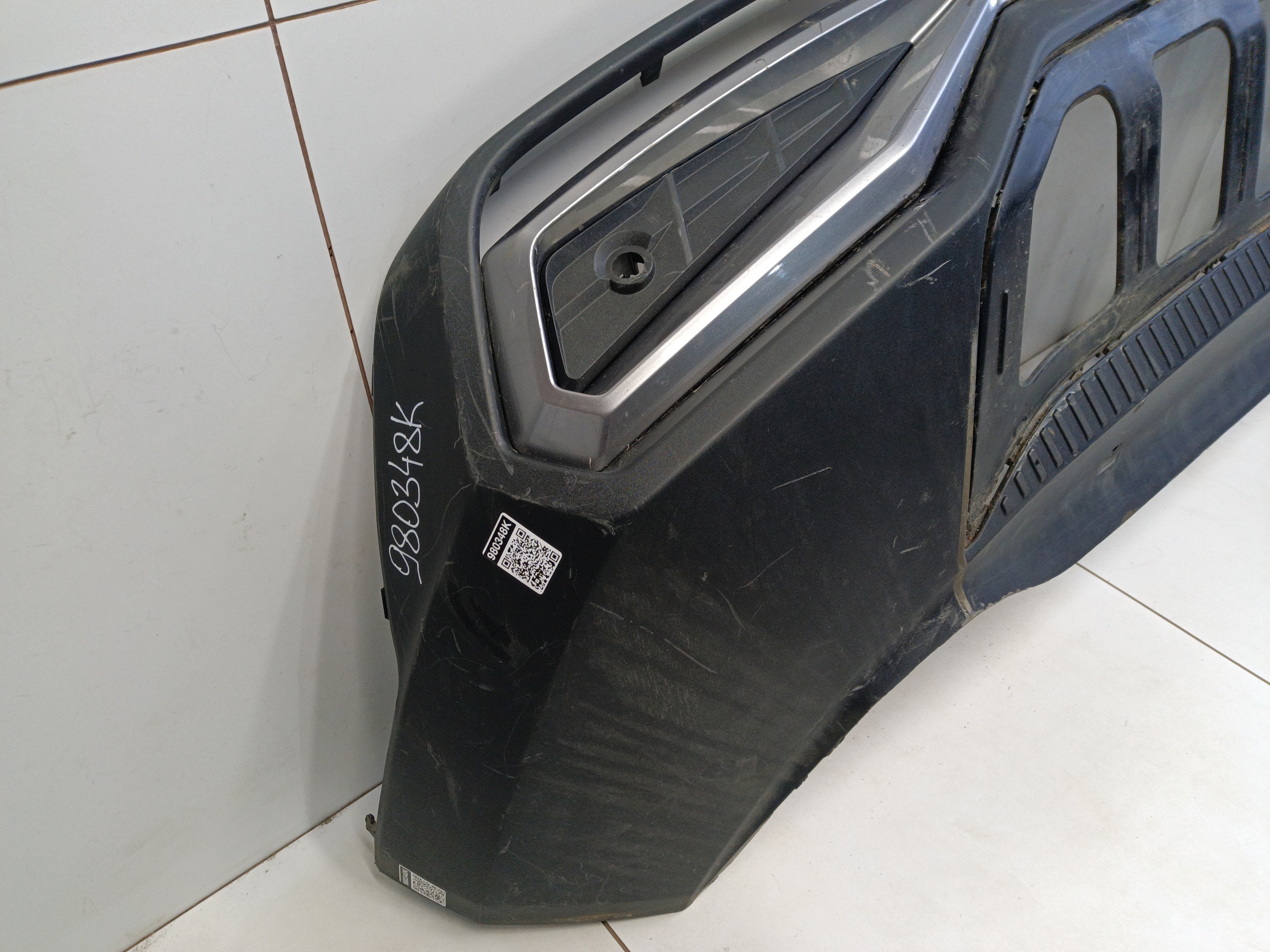 Юбка заднего бампера Geely Atlas 2