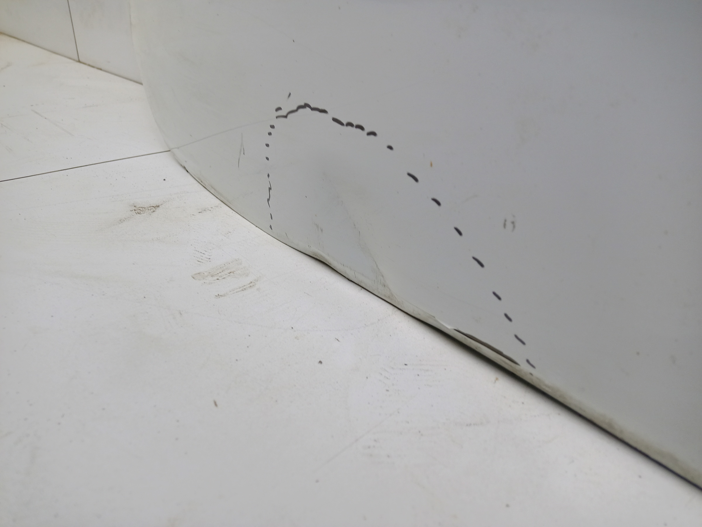 Дверь задняя левая распашная Lada Largus под стекло