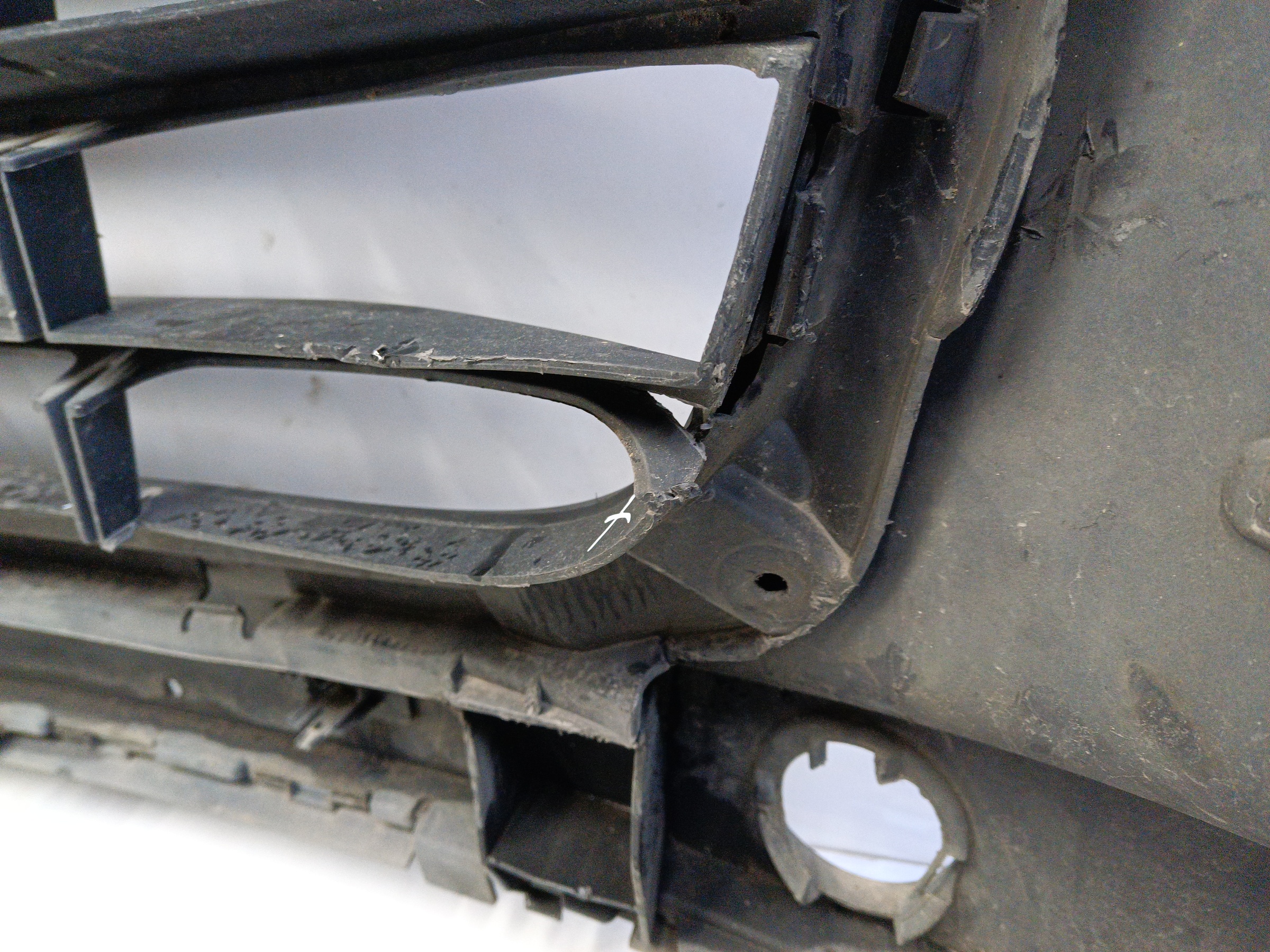 Бампер передний Porsche Cayenne 958 Restail