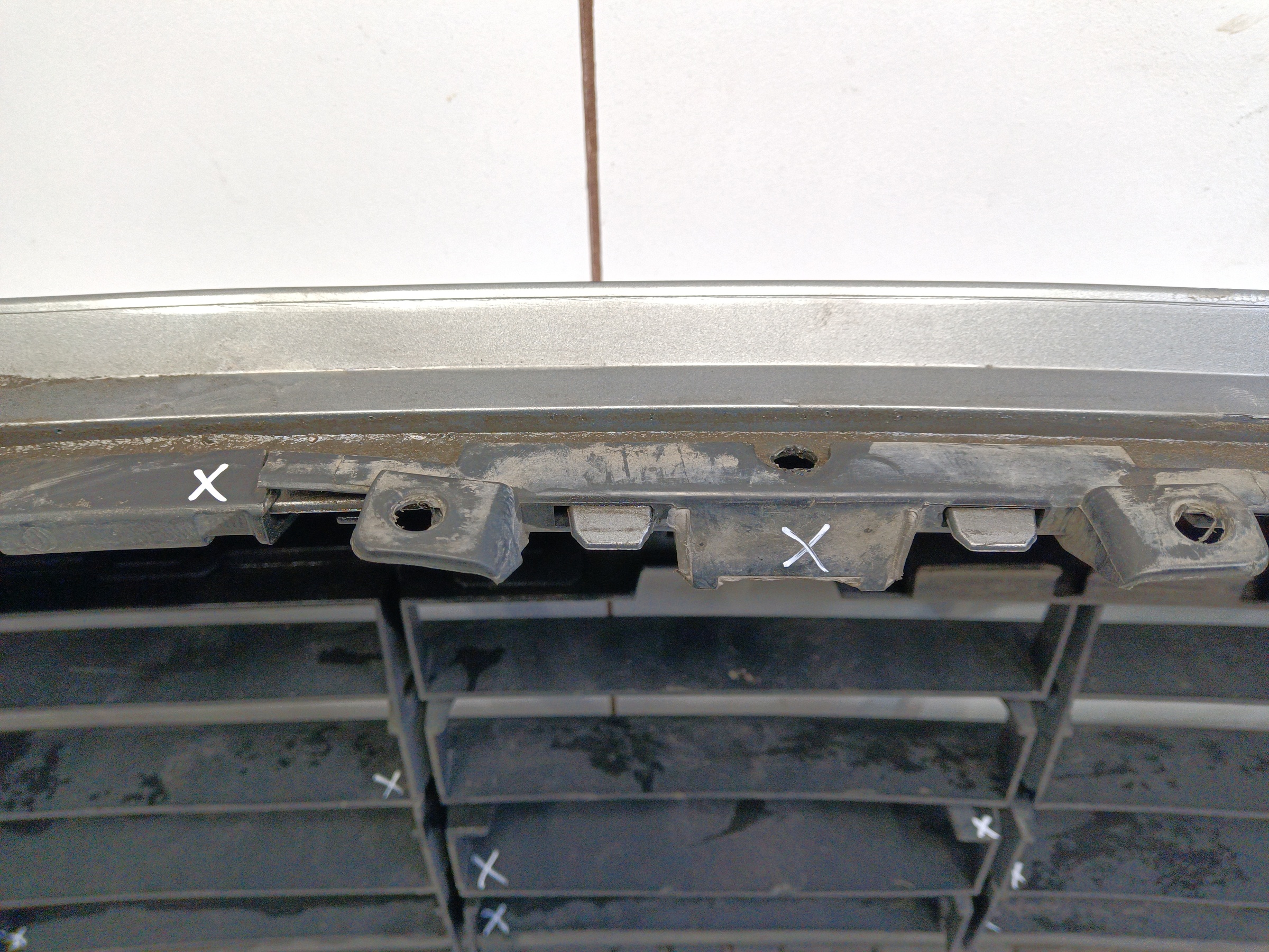 Бампер передний Porsche Cayenne 958 Restail