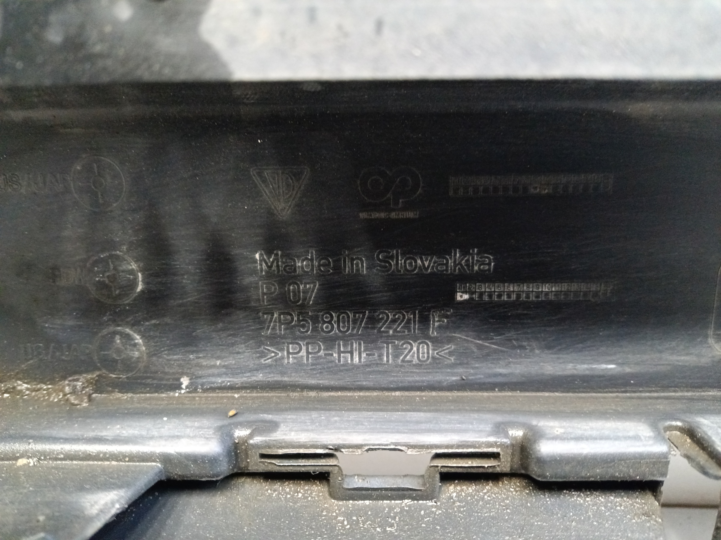 Бампер передний Porsche Cayenne 958 Restail