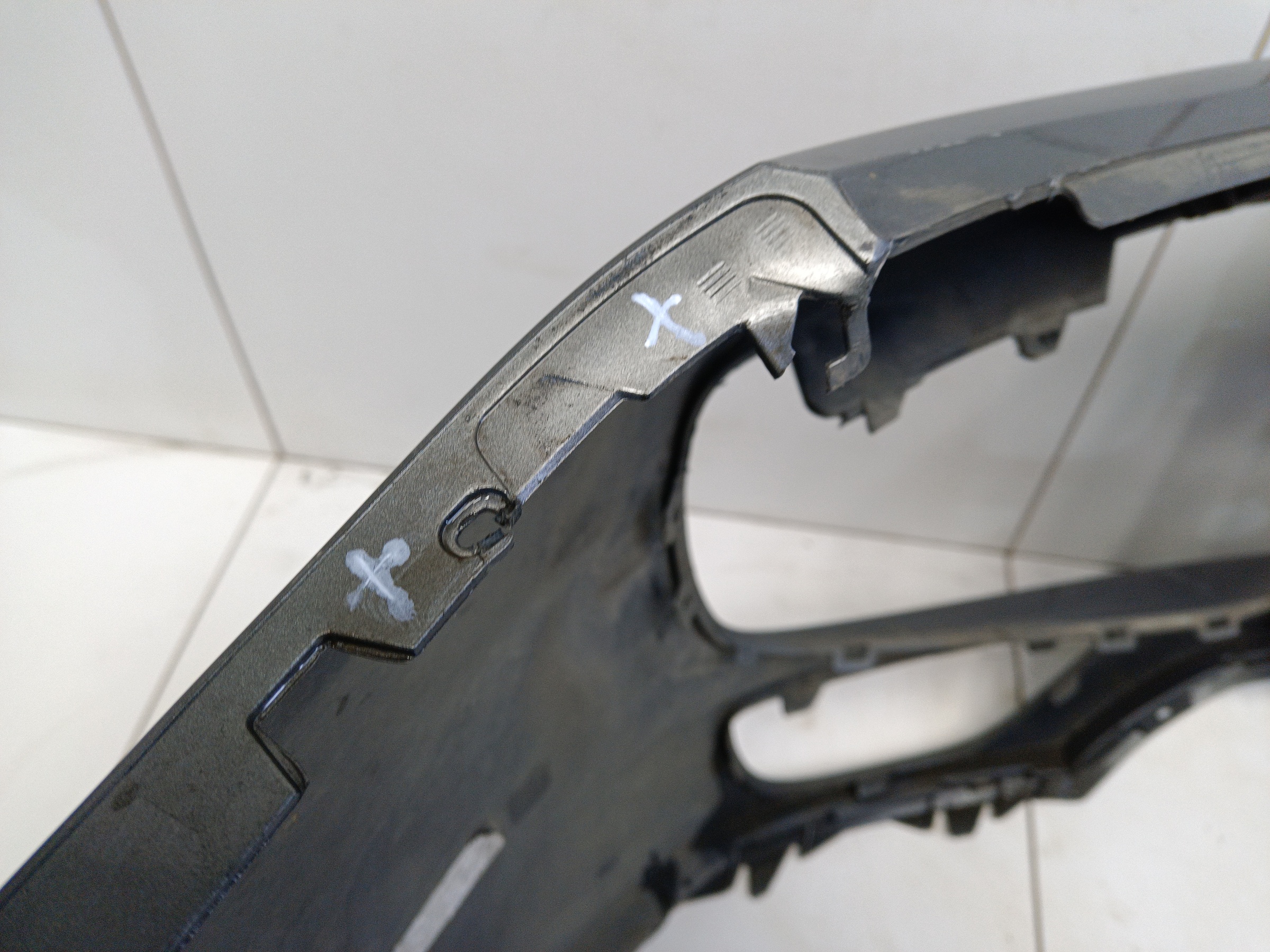 Бампер передний Porsche Cayenne 958 Restail