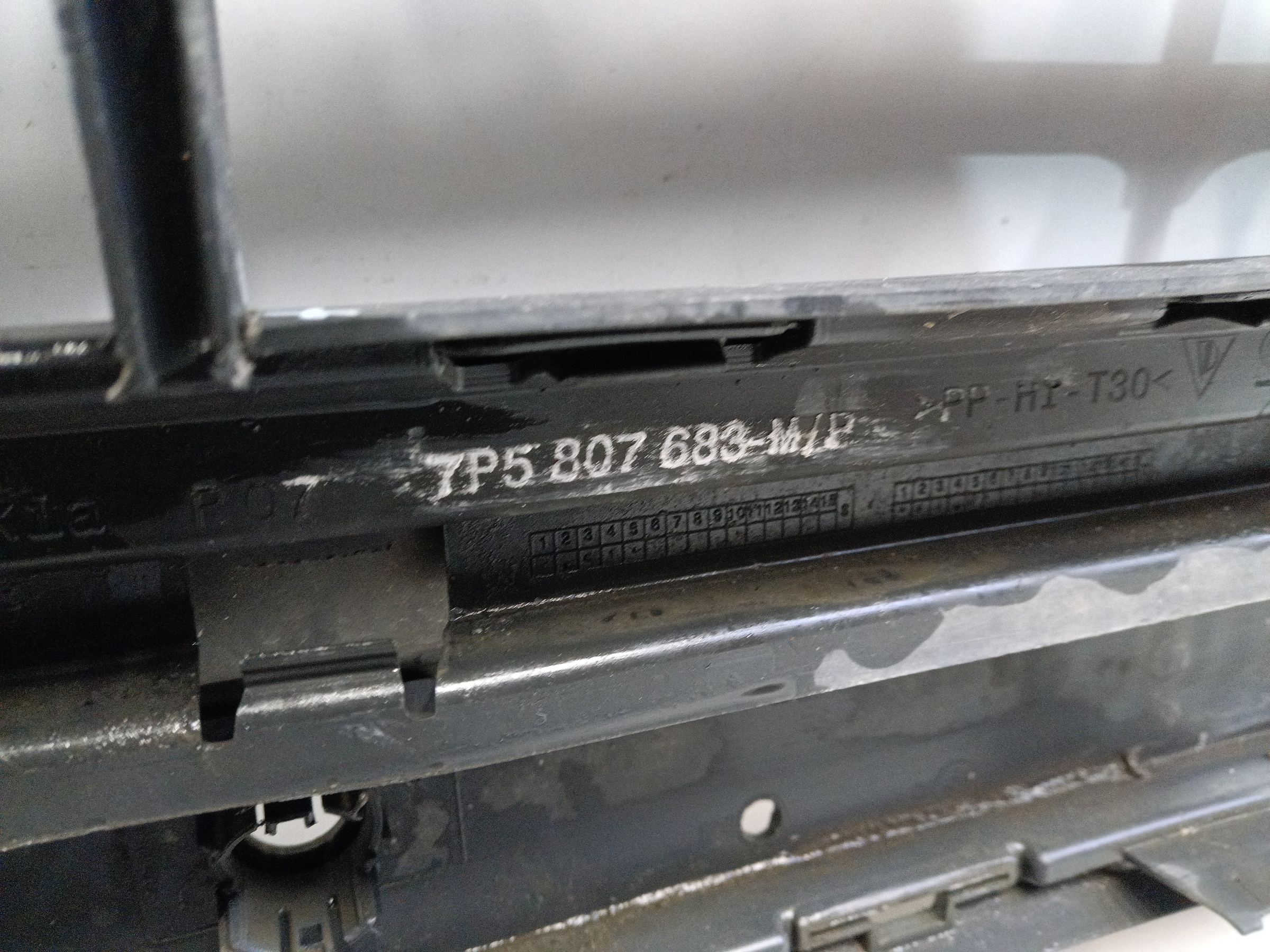 Бампер передний Porsche Cayenne 958 Restail