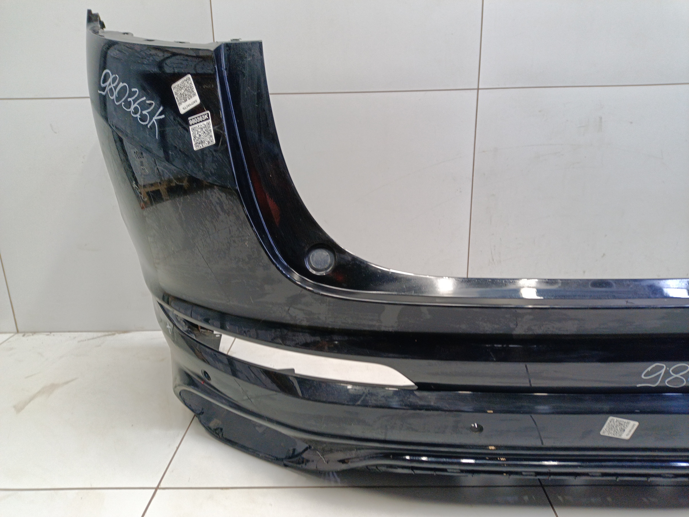 Бампер задний верхняя часть Geely Tugella