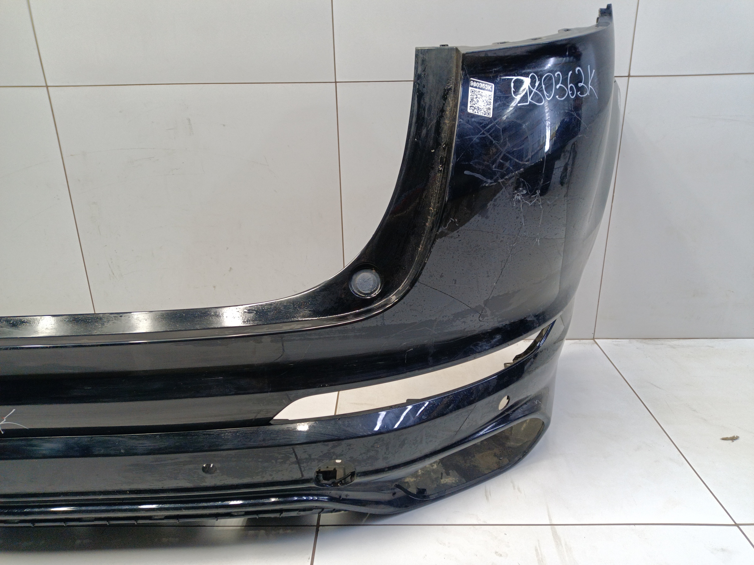 Бампер задний верхняя часть Geely Tugella