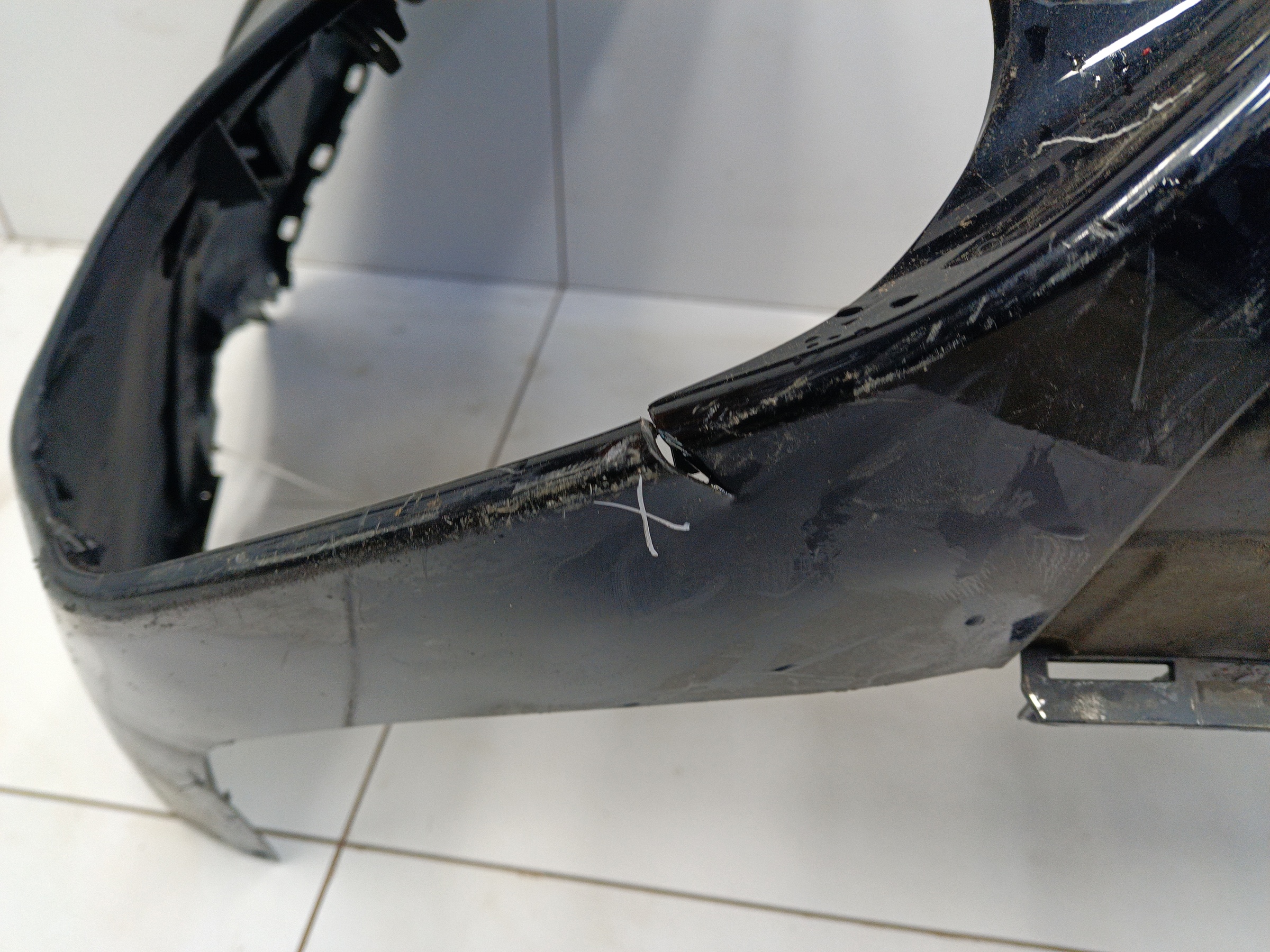 Бампер задний верхняя часть Geely Tugella