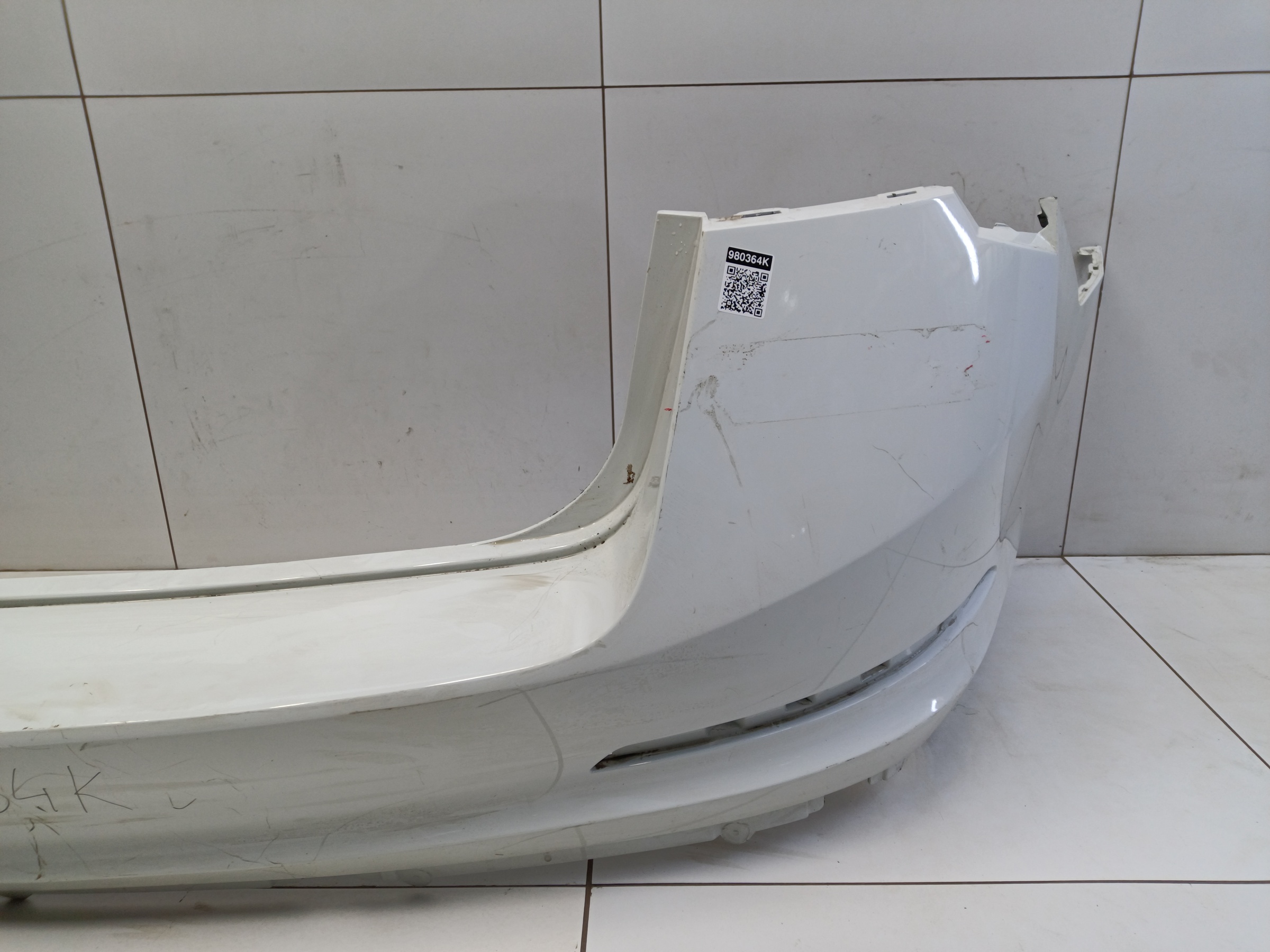 Бампер задний Skoda Rapid 2