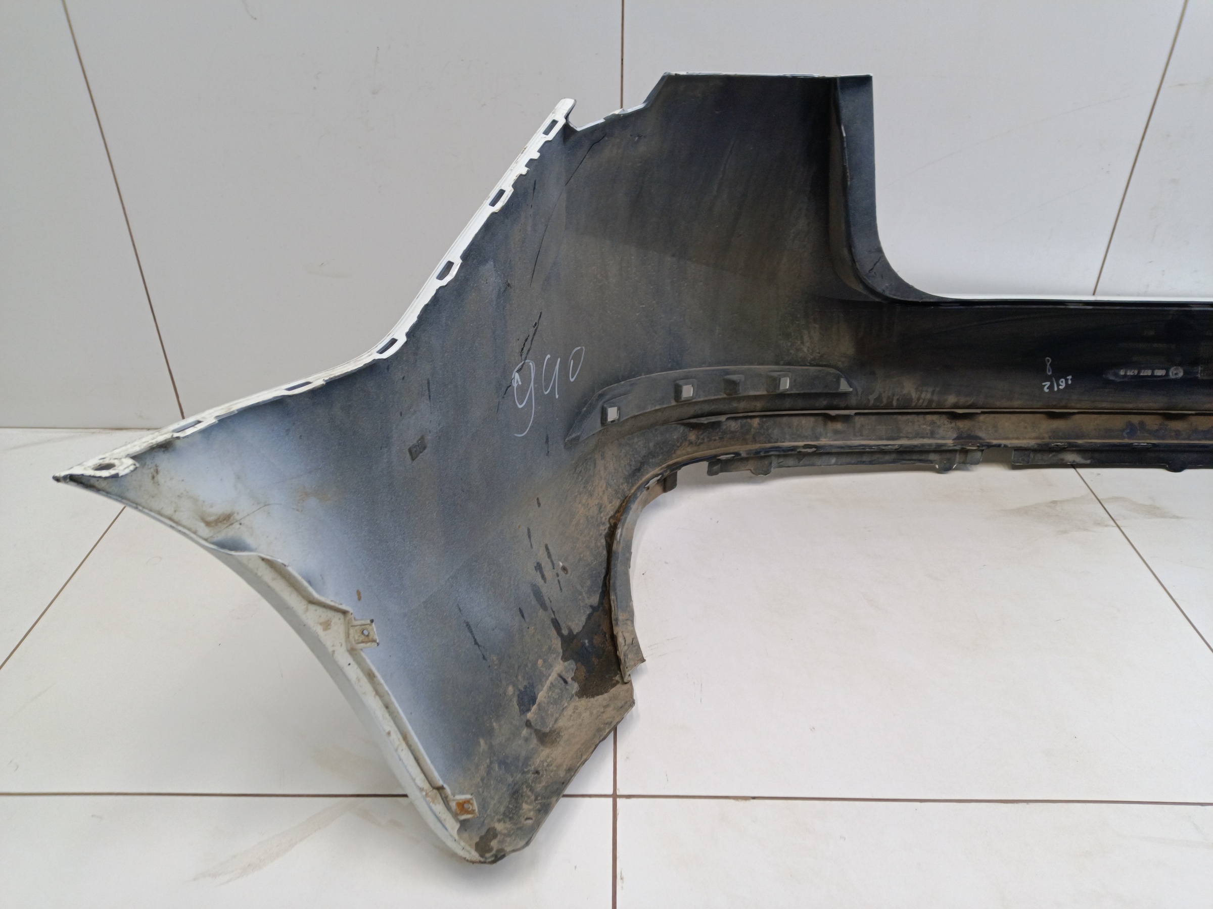 Бампер задний Skoda Rapid 2