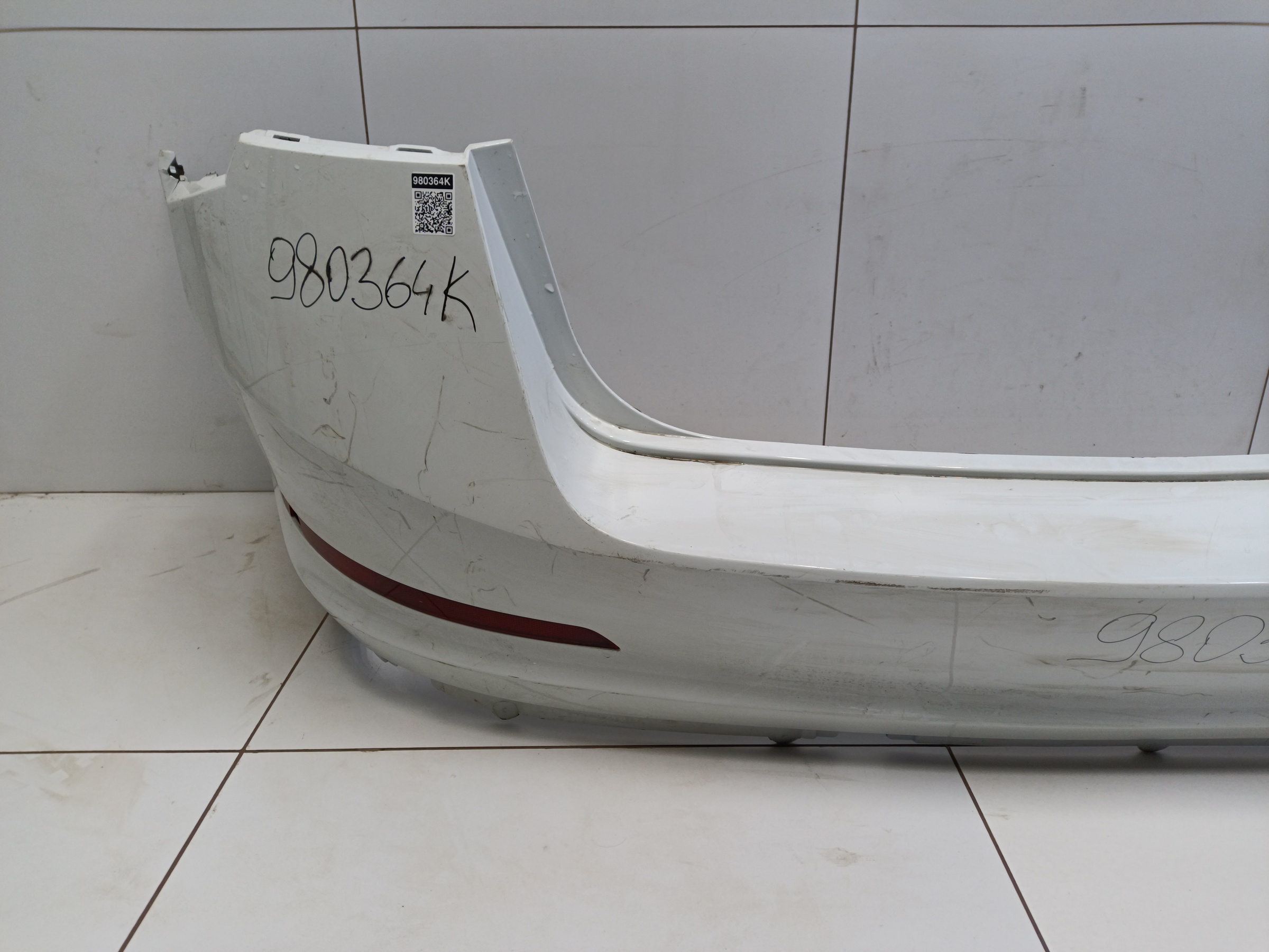 Бампер задний Skoda Rapid 2