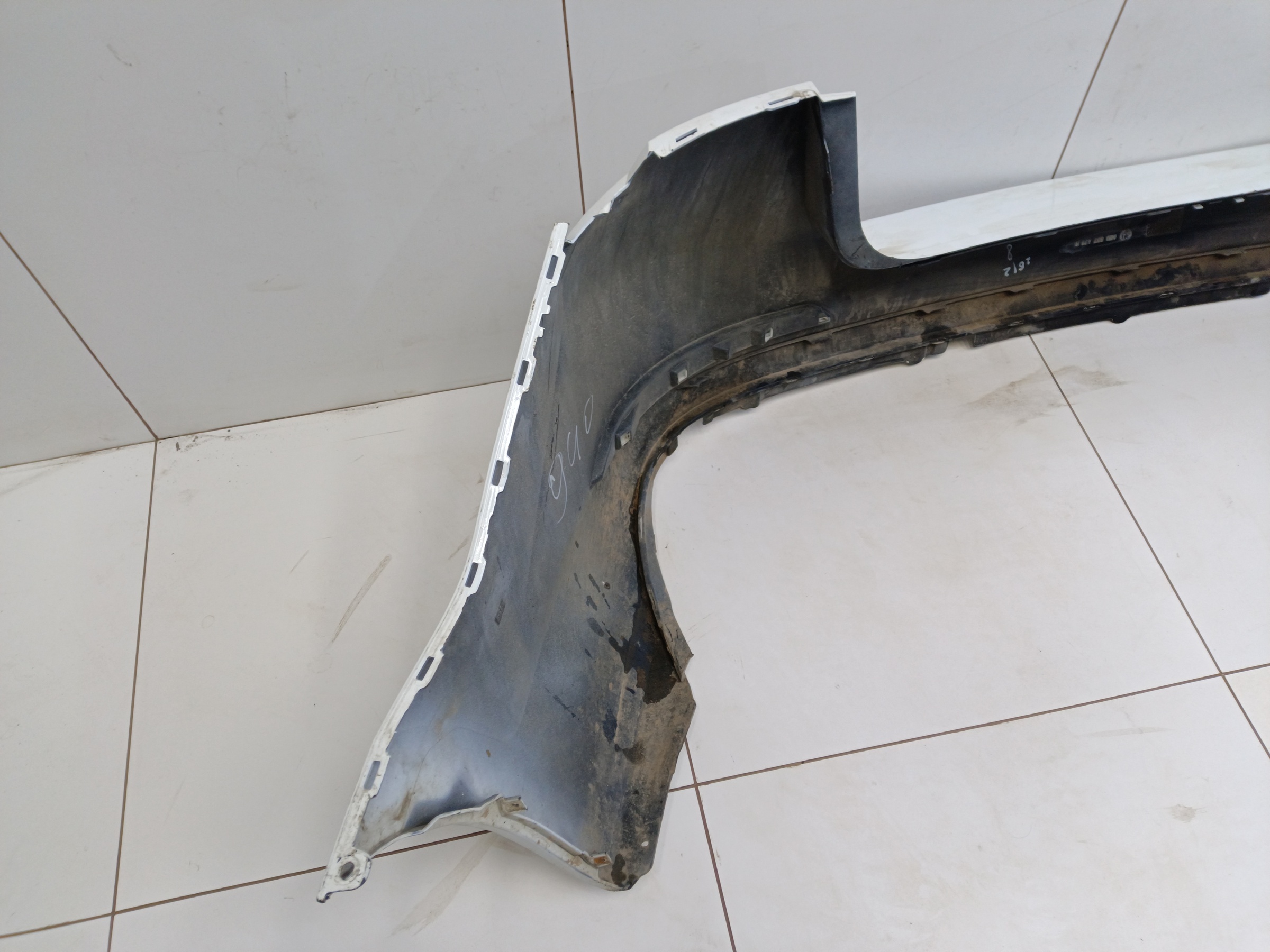 Бампер задний Skoda Rapid 2