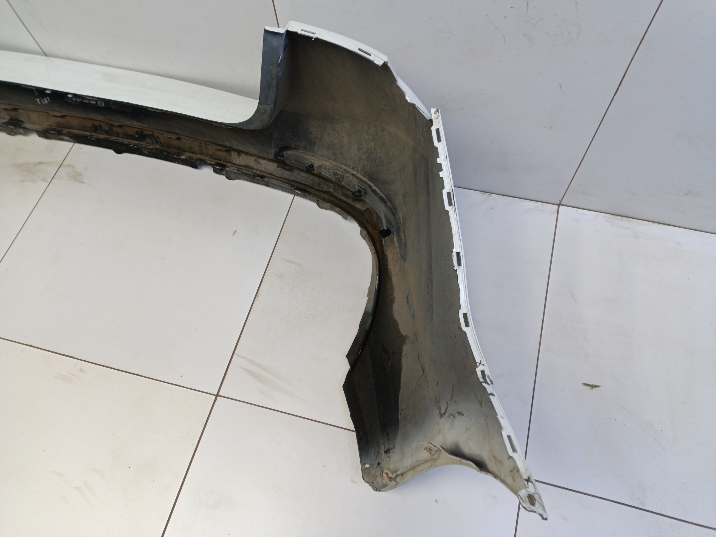 Бампер задний Skoda Rapid 2