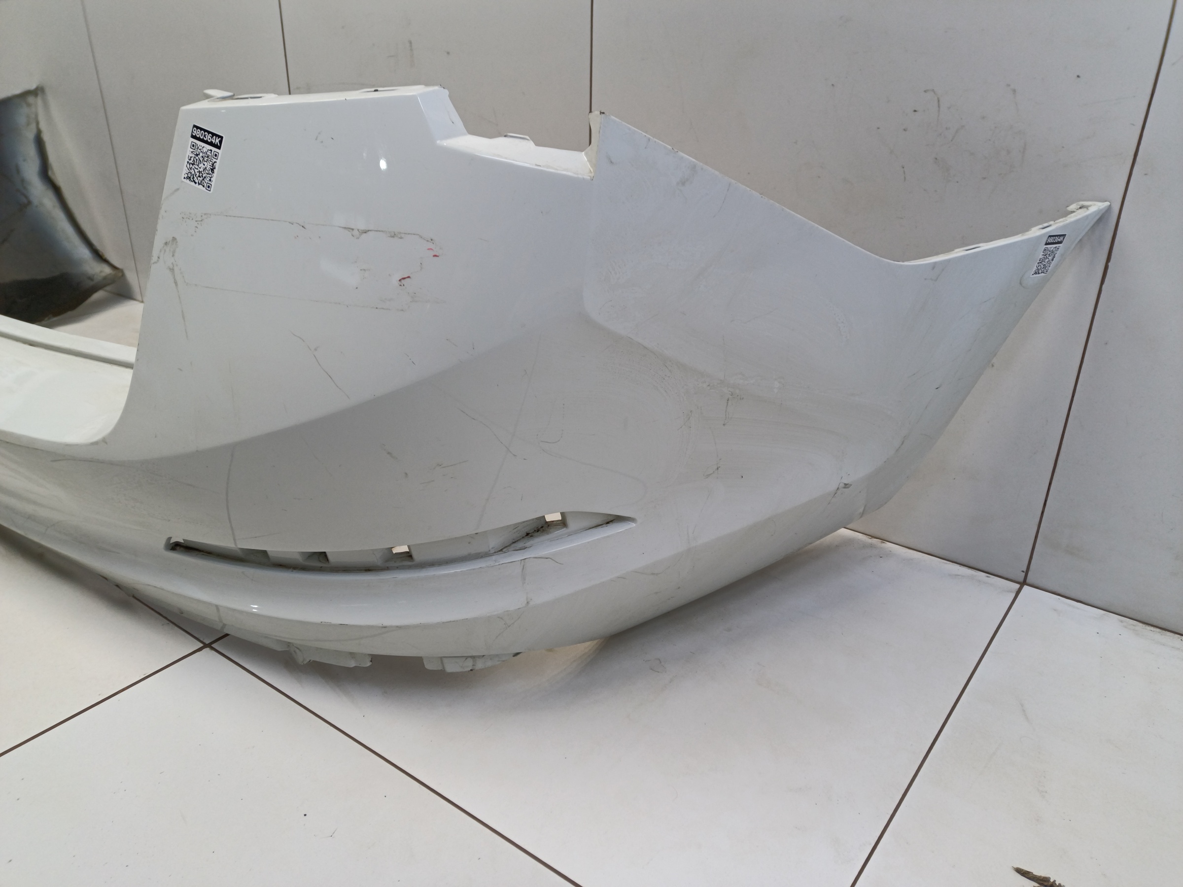 Бампер задний Skoda Rapid 2