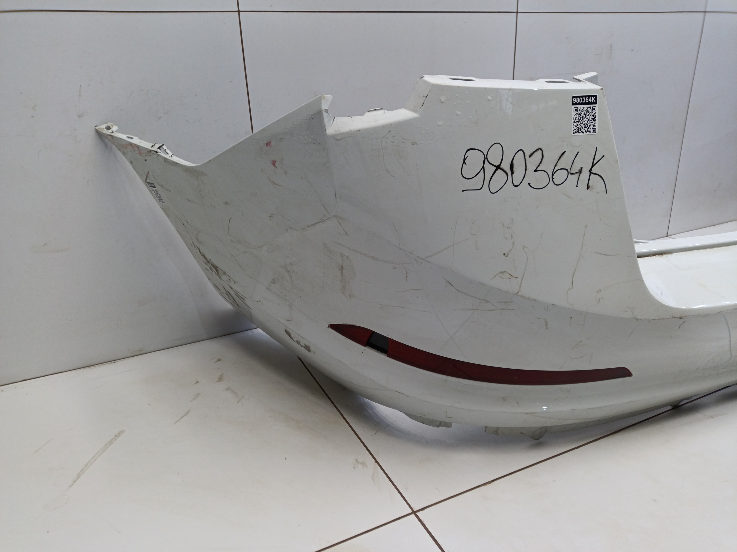 Бампер задний Skoda Rapid 2