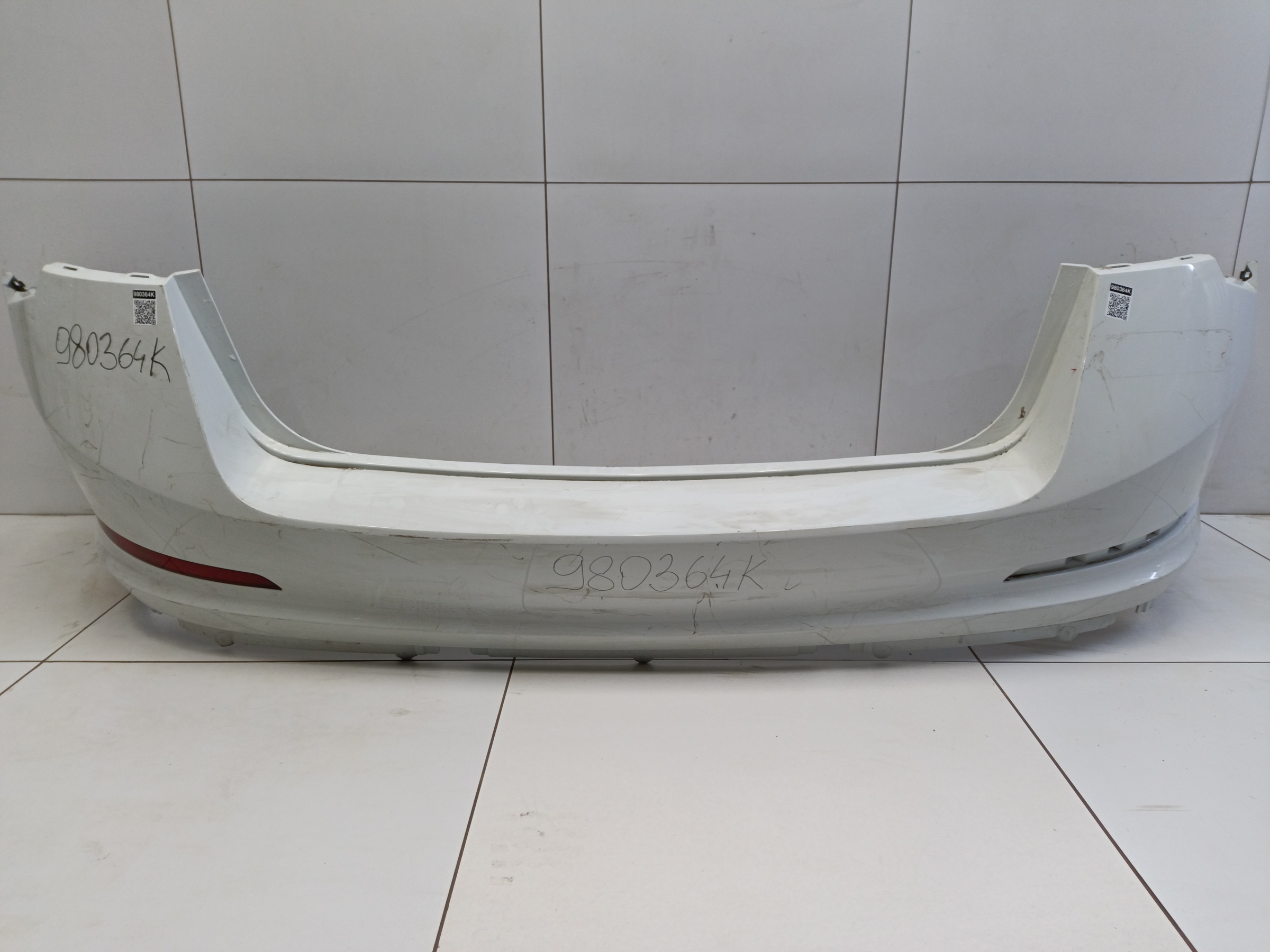 Бампер задний Skoda Rapid 2