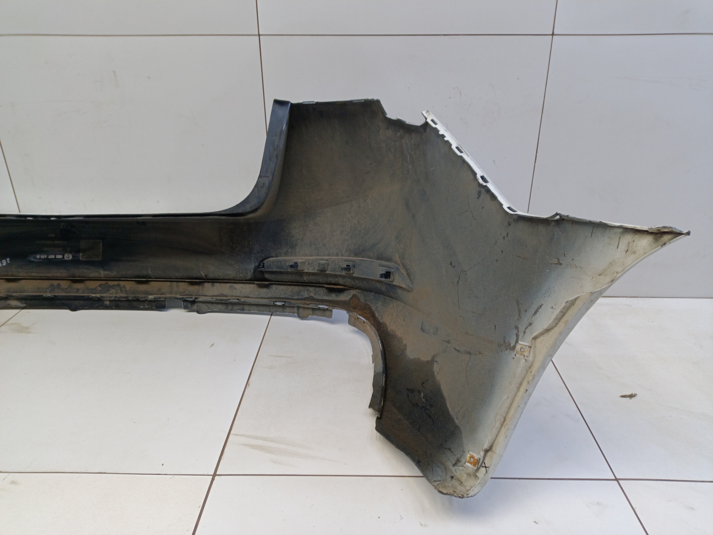 Бампер задний Skoda Rapid 2