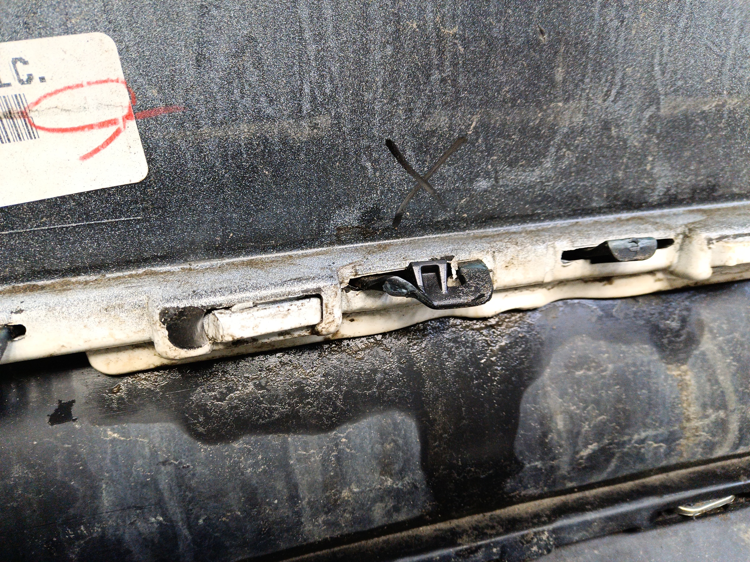 Бампер задний Mercedes Benz GLS-klasse X166