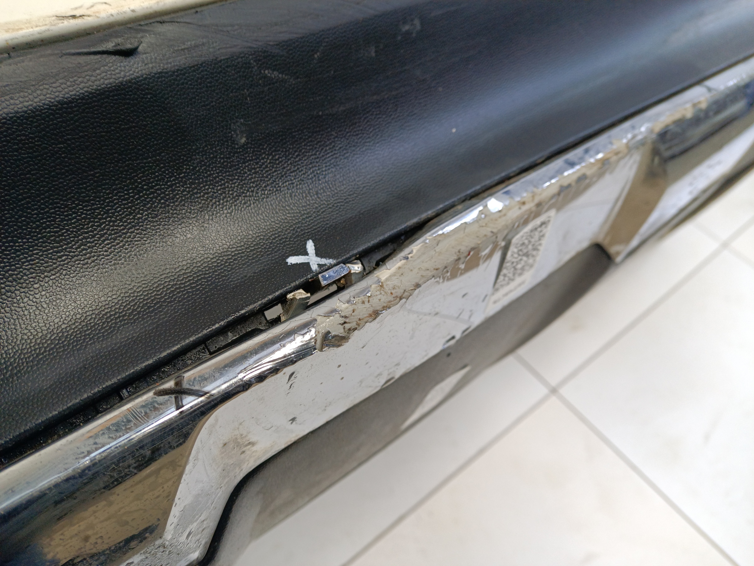 Бампер задний Mercedes Benz GLS-klasse X166