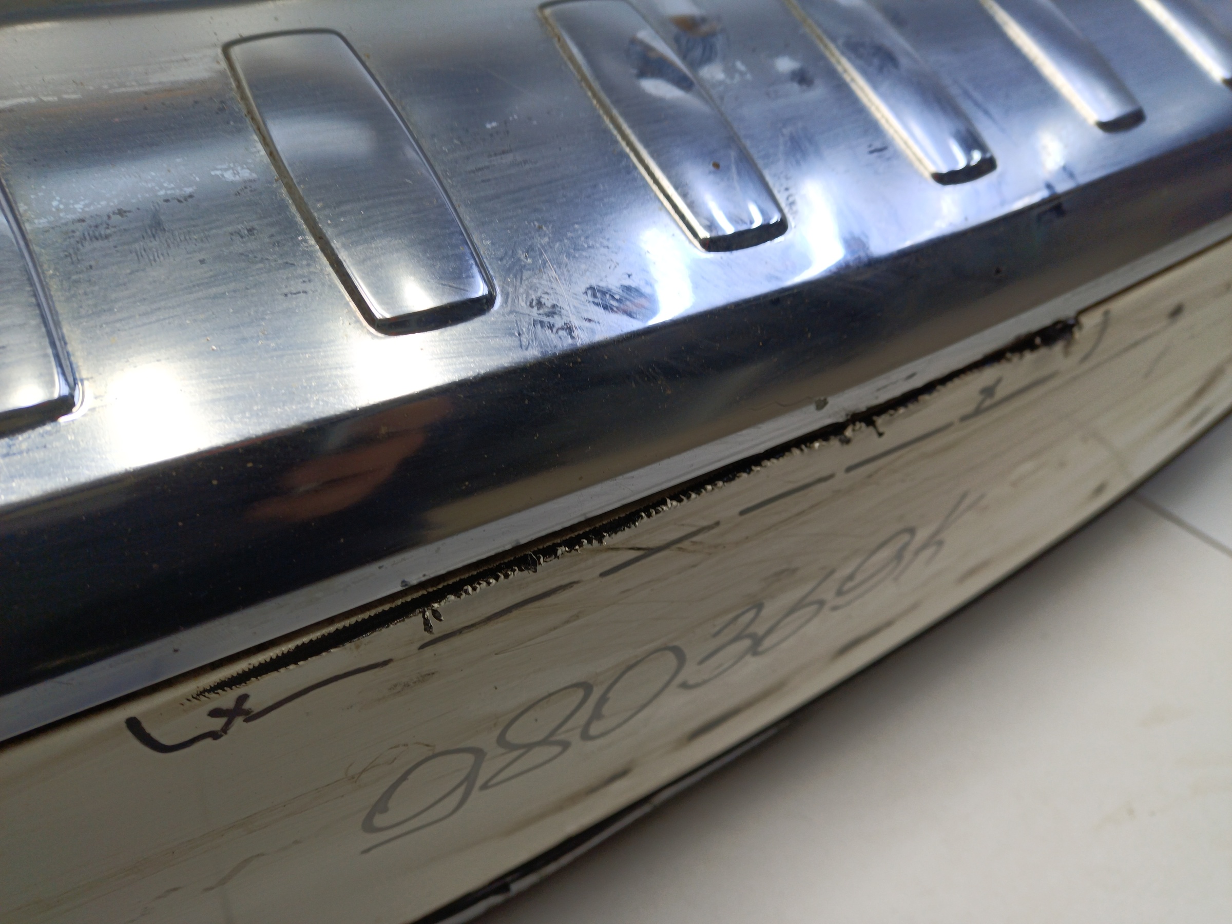 Бампер задний Mercedes Benz GLS-klasse X166