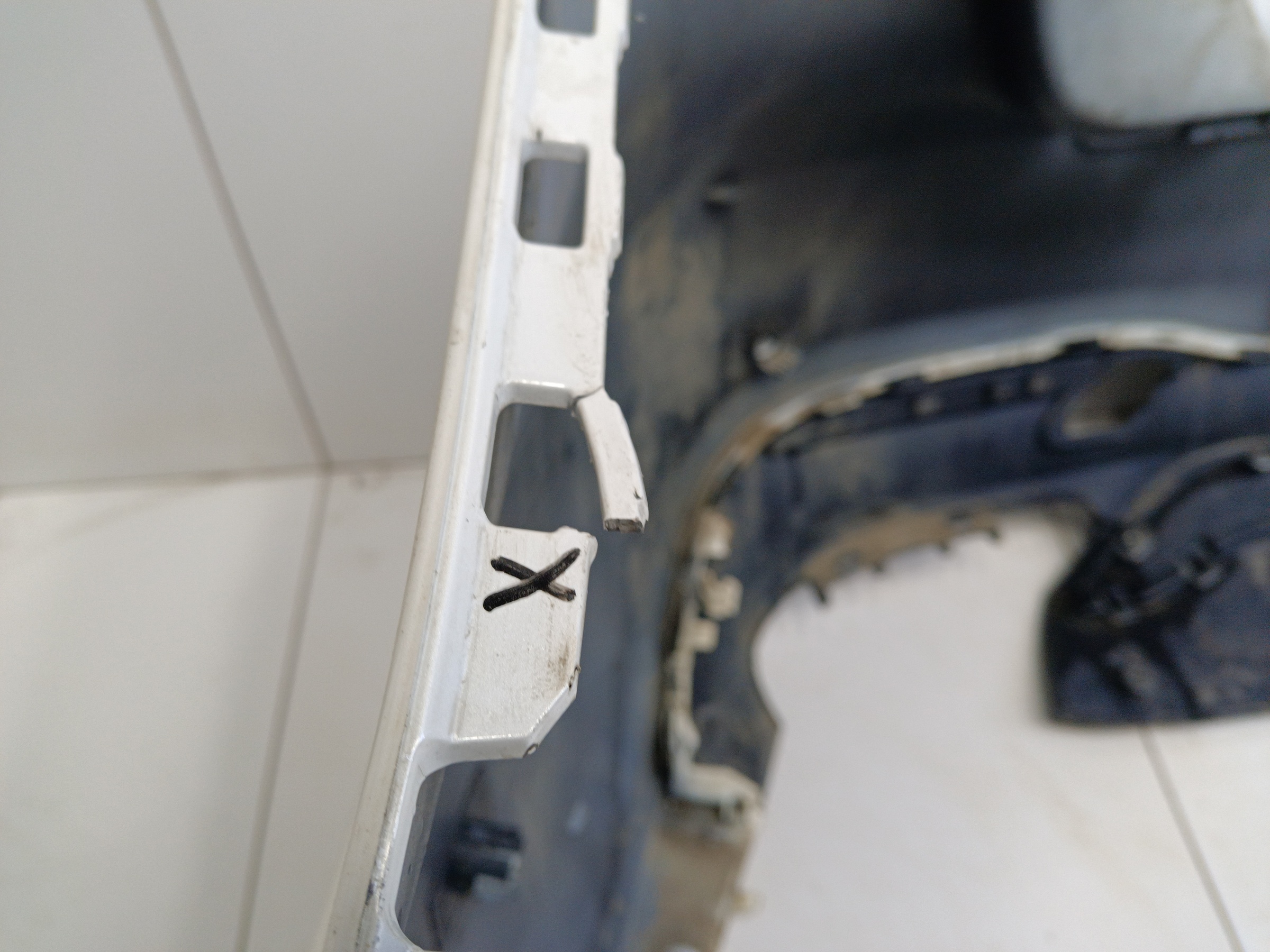 Бампер задний Mercedes Benz GLS-klasse X166