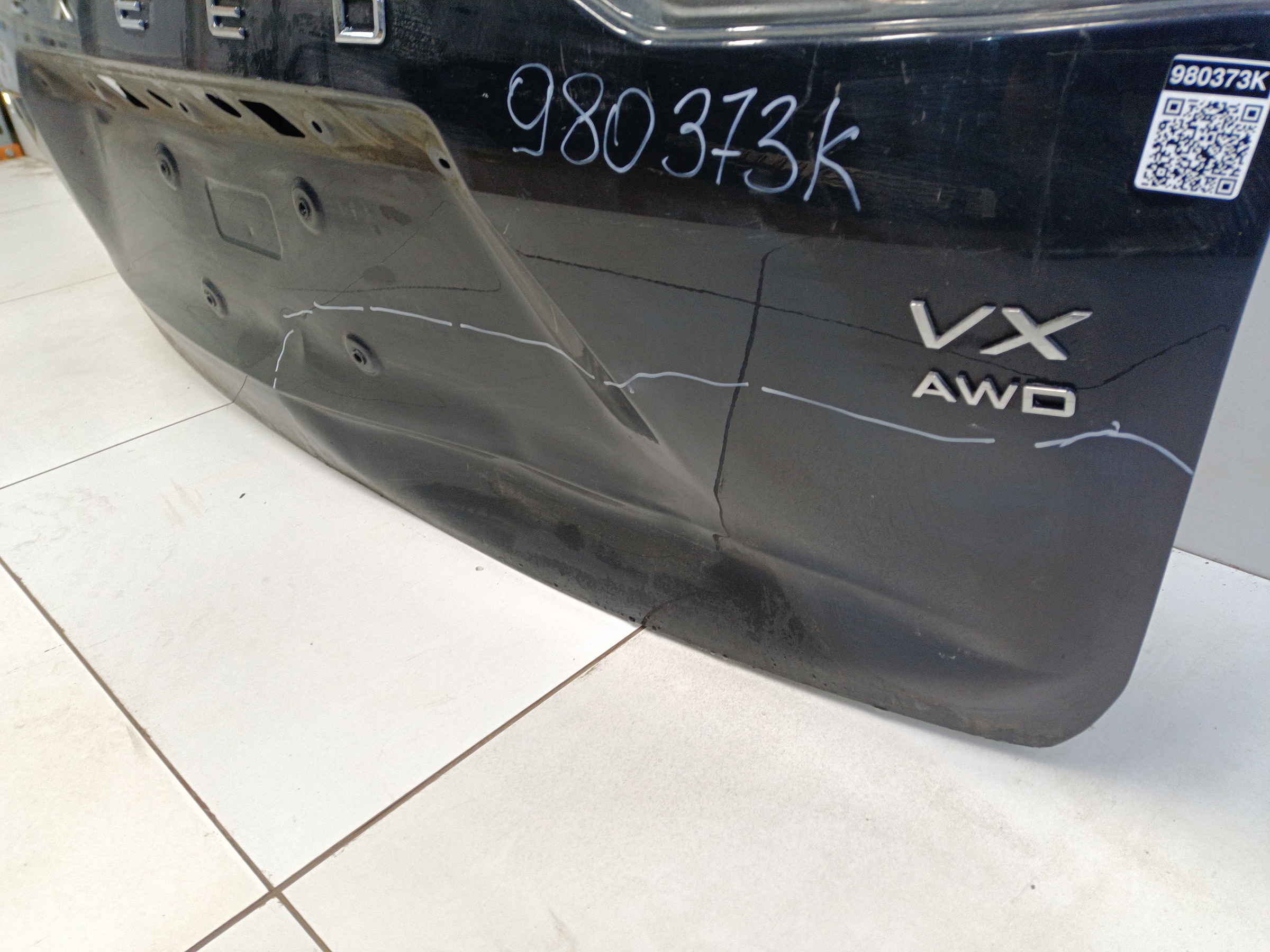 Крышка багажника Exeed VX