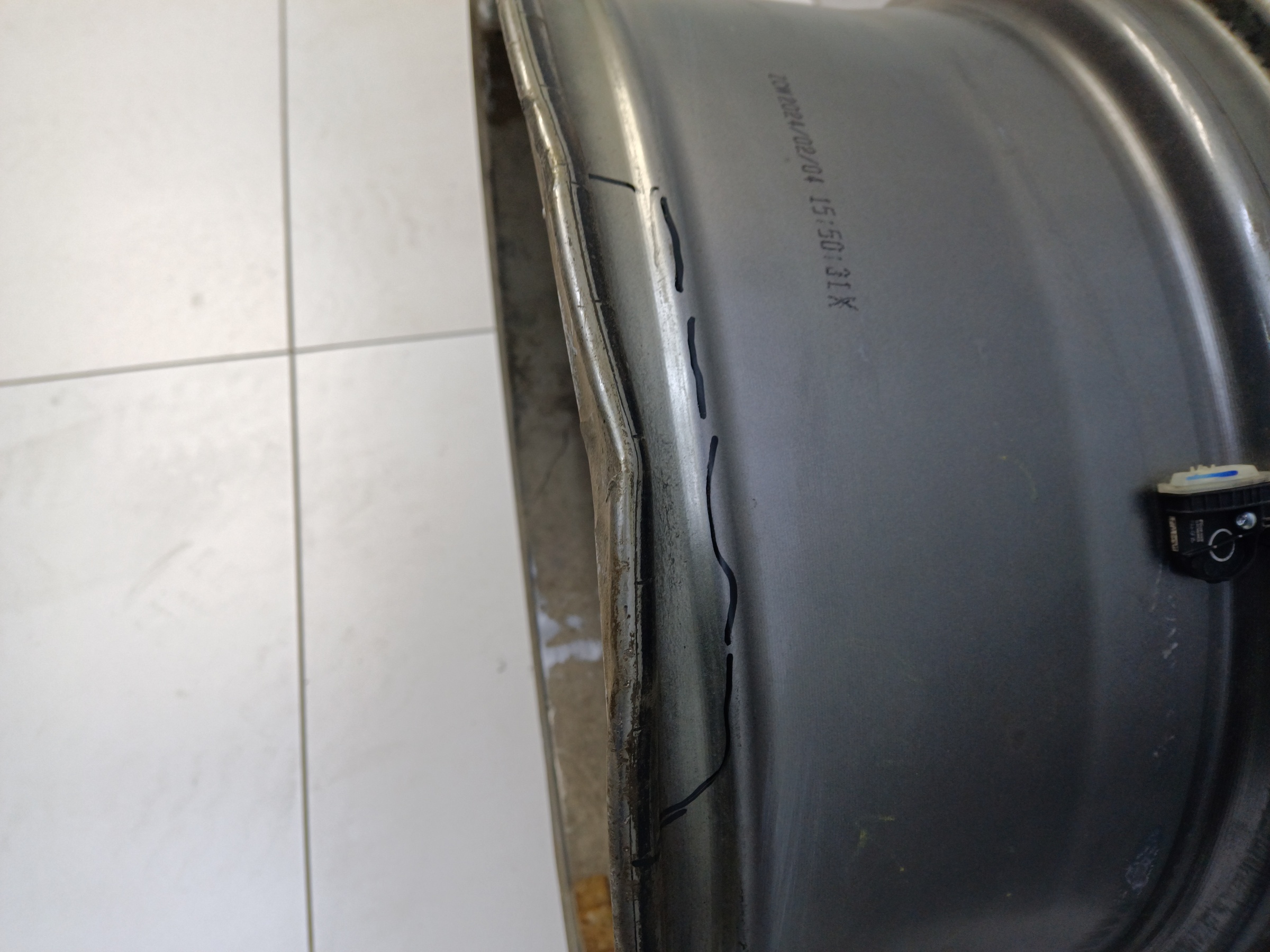 Диск колеса литой Tank 500 R19 серый