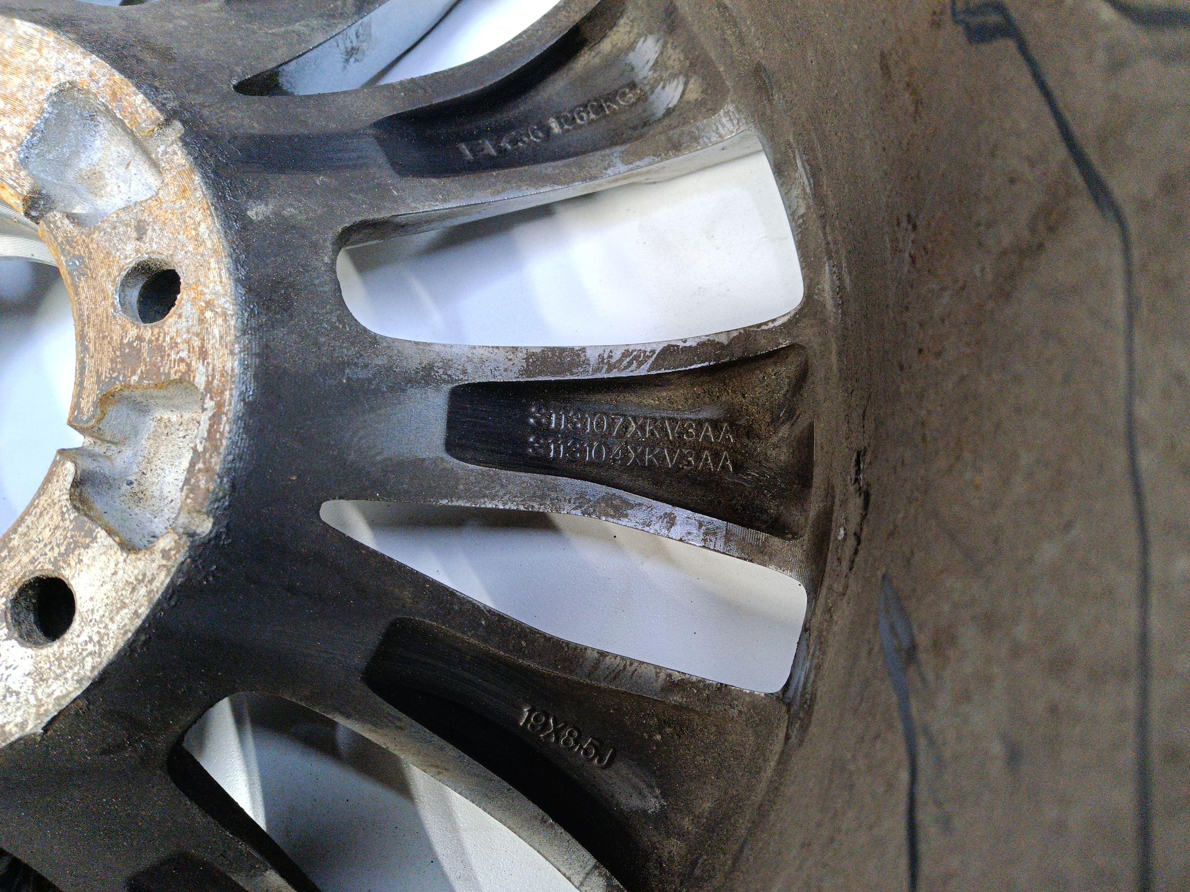 Диск колеса литой Tank 500 R19 серый