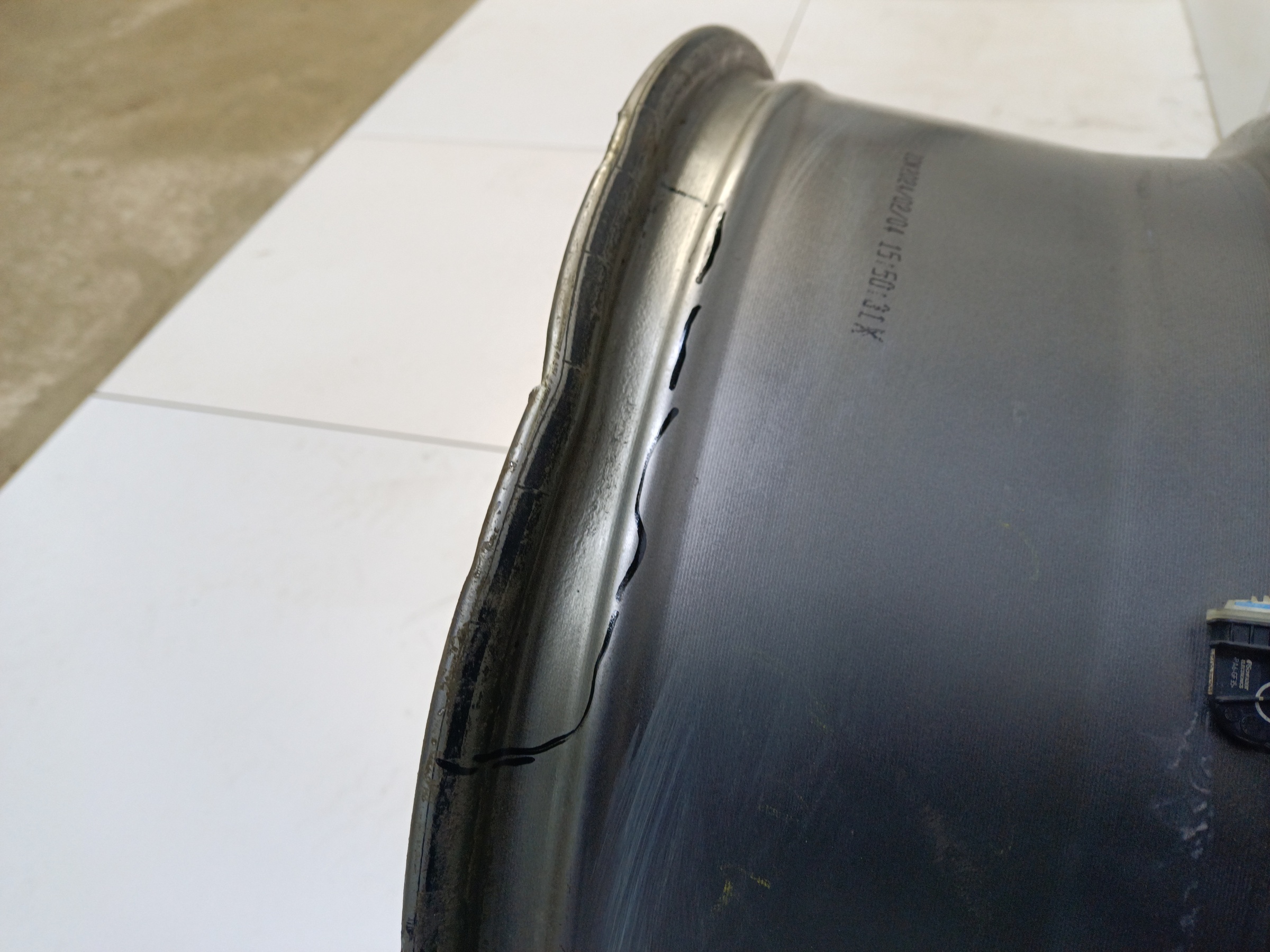 Диск колеса литой Tank 500 R19 серый