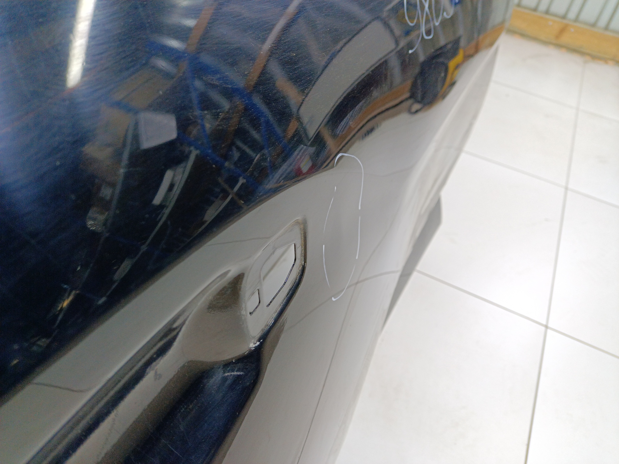 Дверь задняя правая Hyundai Creta 2