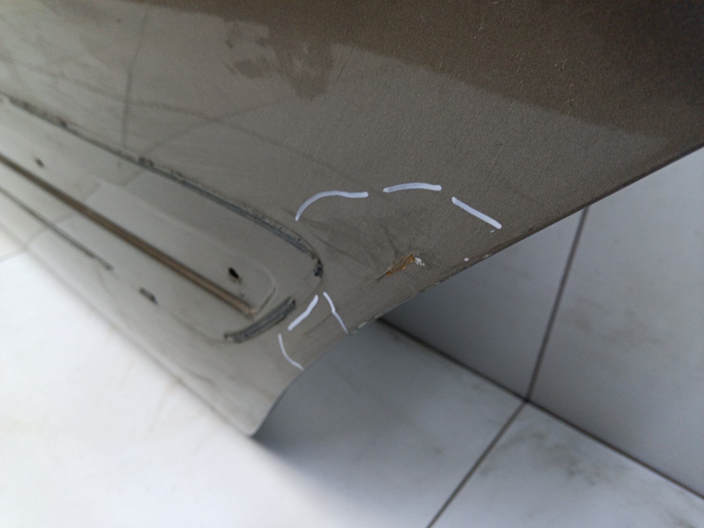 Дверь задняя левая Lada Granta Wagon Cross Restail