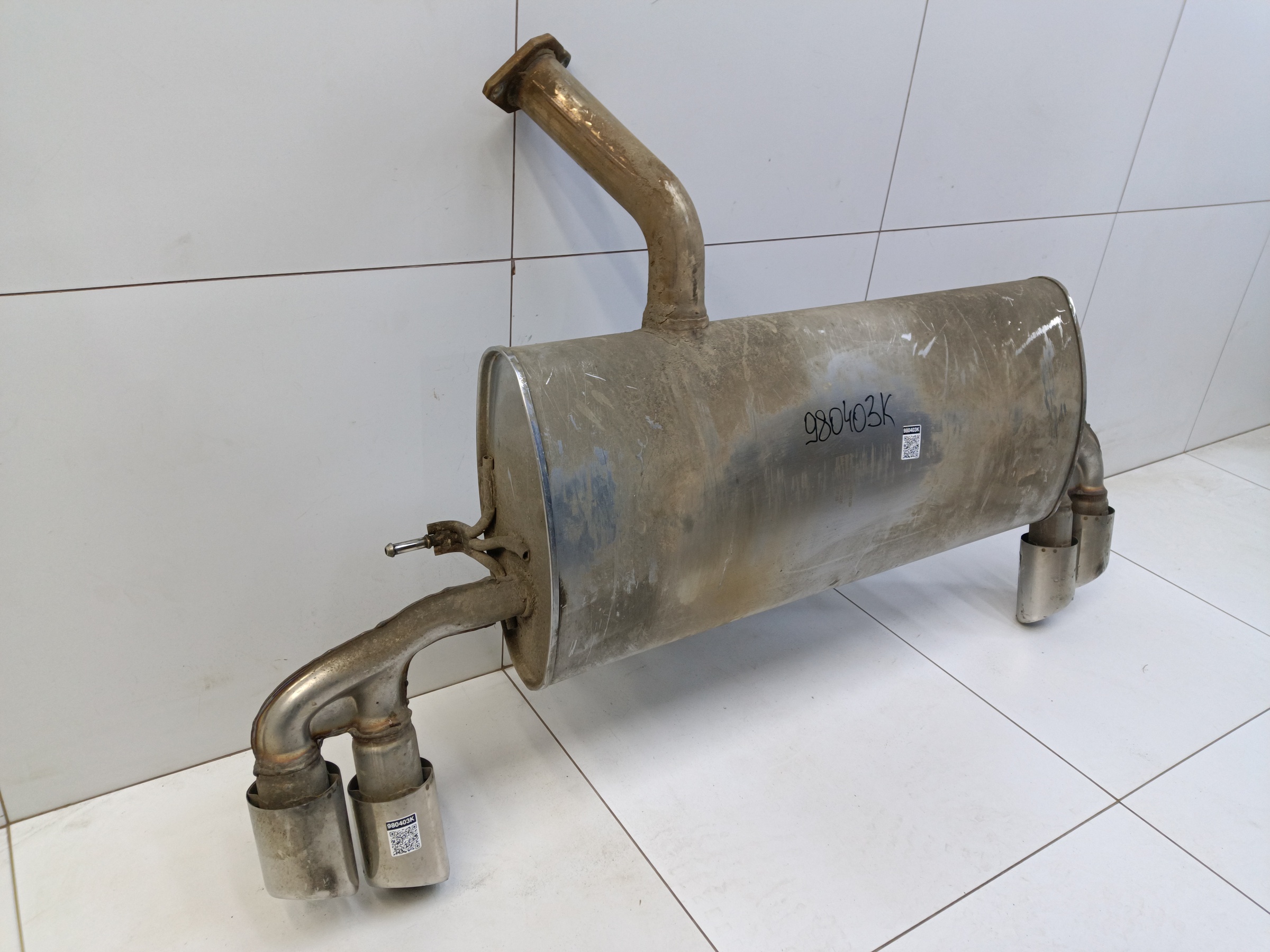 Глушитель задняя часть Geely Coolray