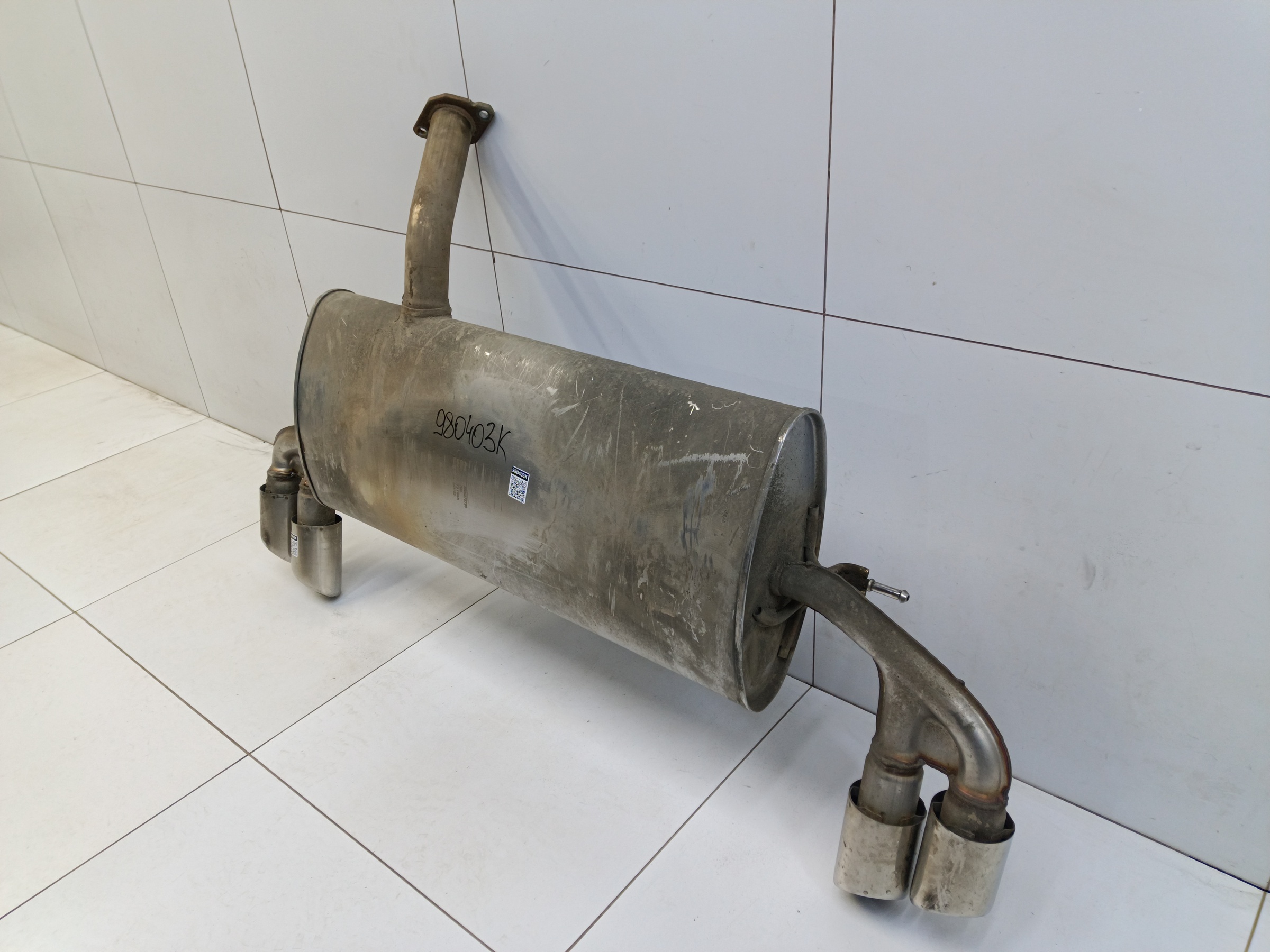 Глушитель задняя часть Geely Coolray