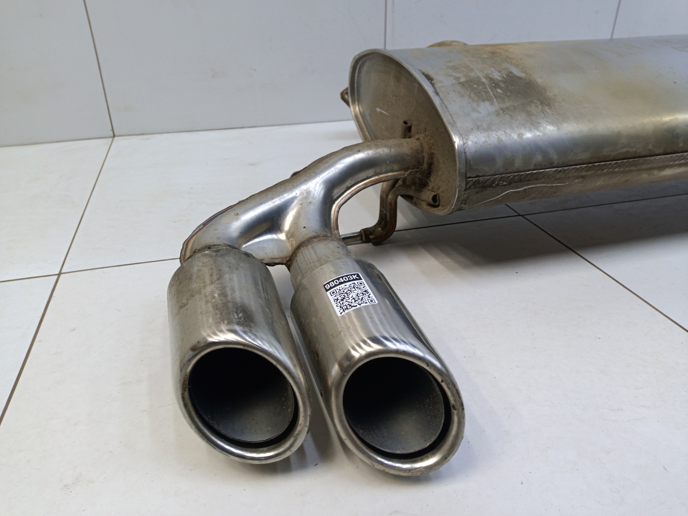 Глушитель задняя часть Geely Coolray