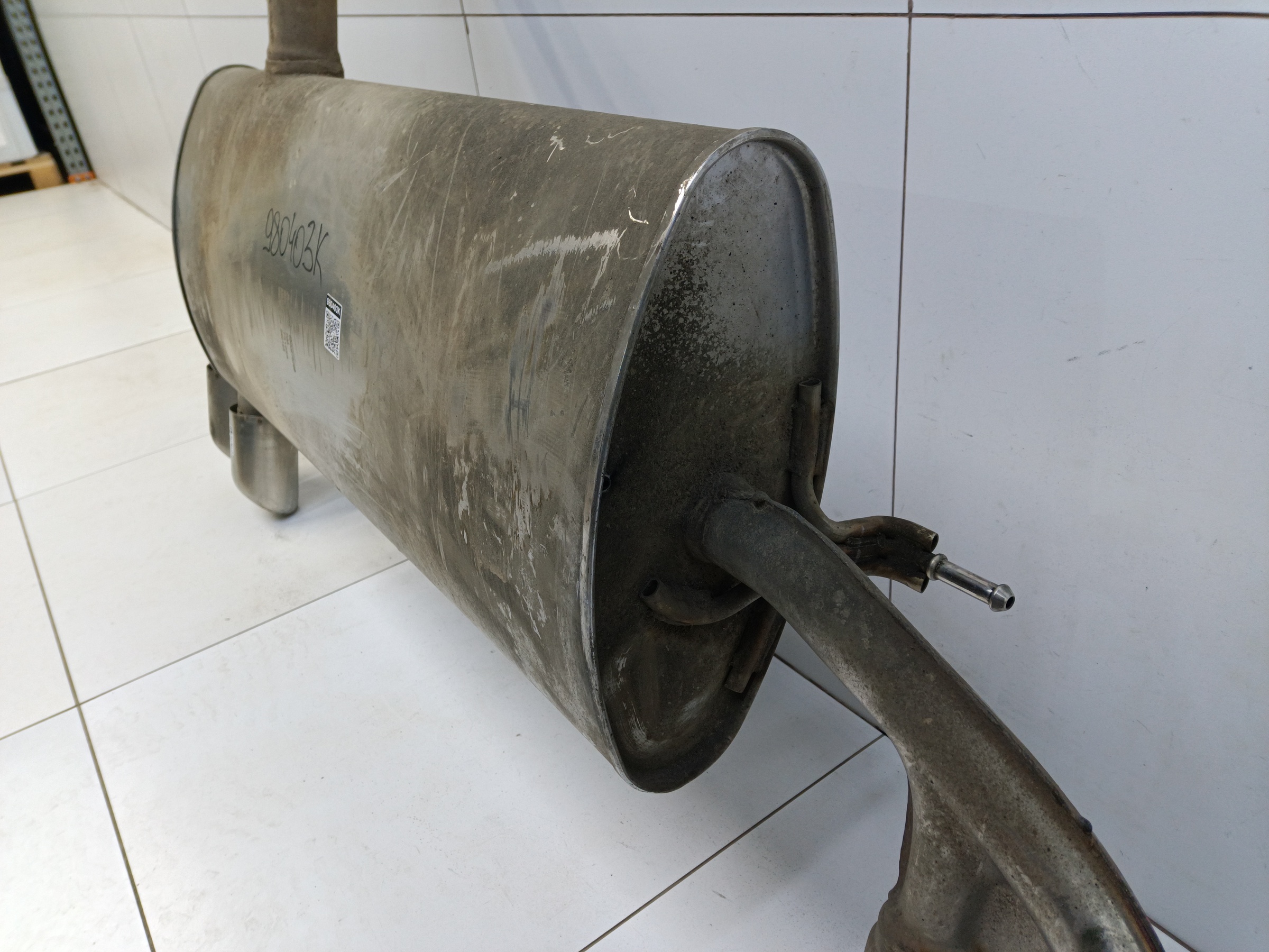 Глушитель задняя часть Geely Coolray