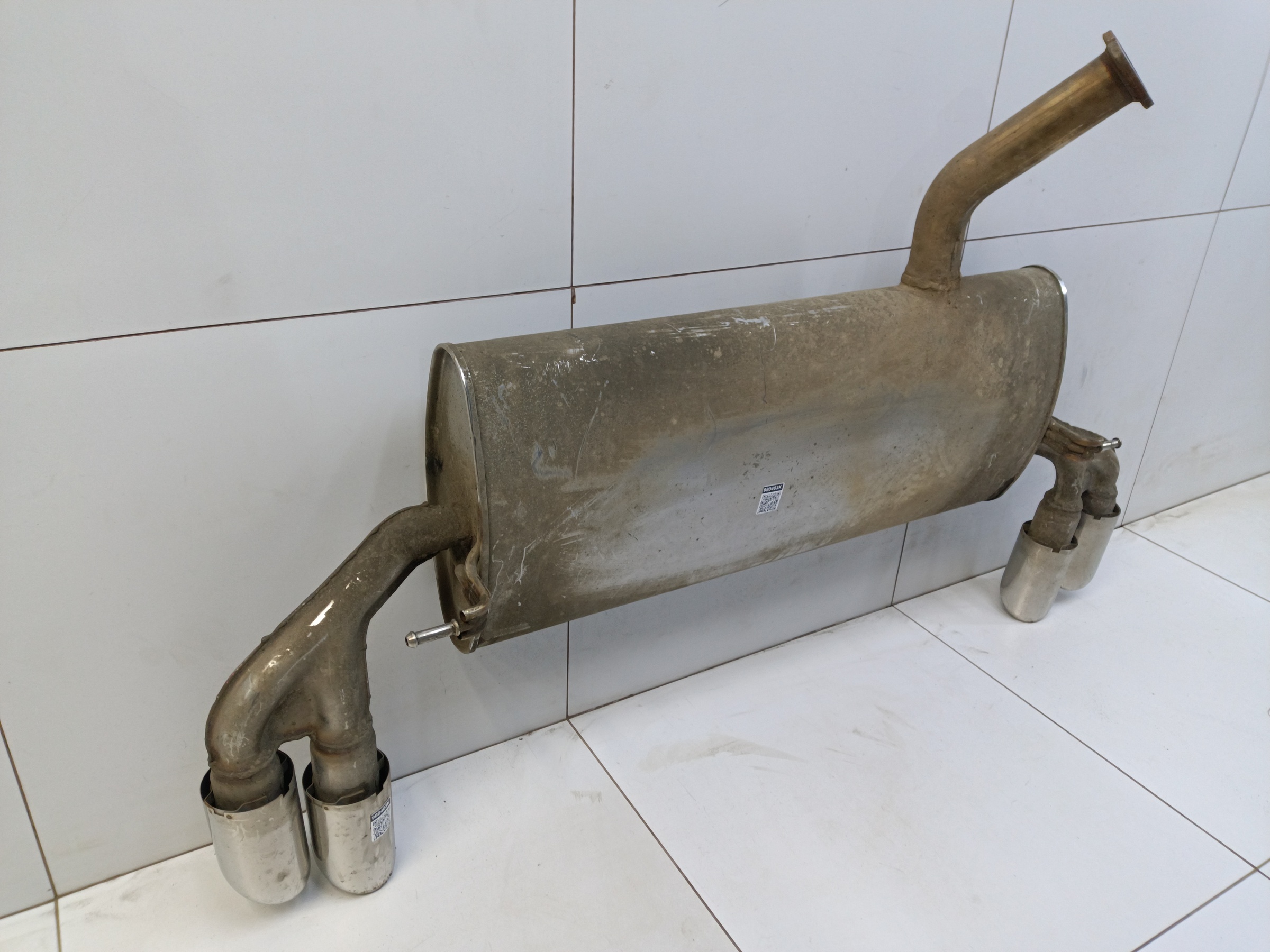 Глушитель задняя часть Geely Coolray