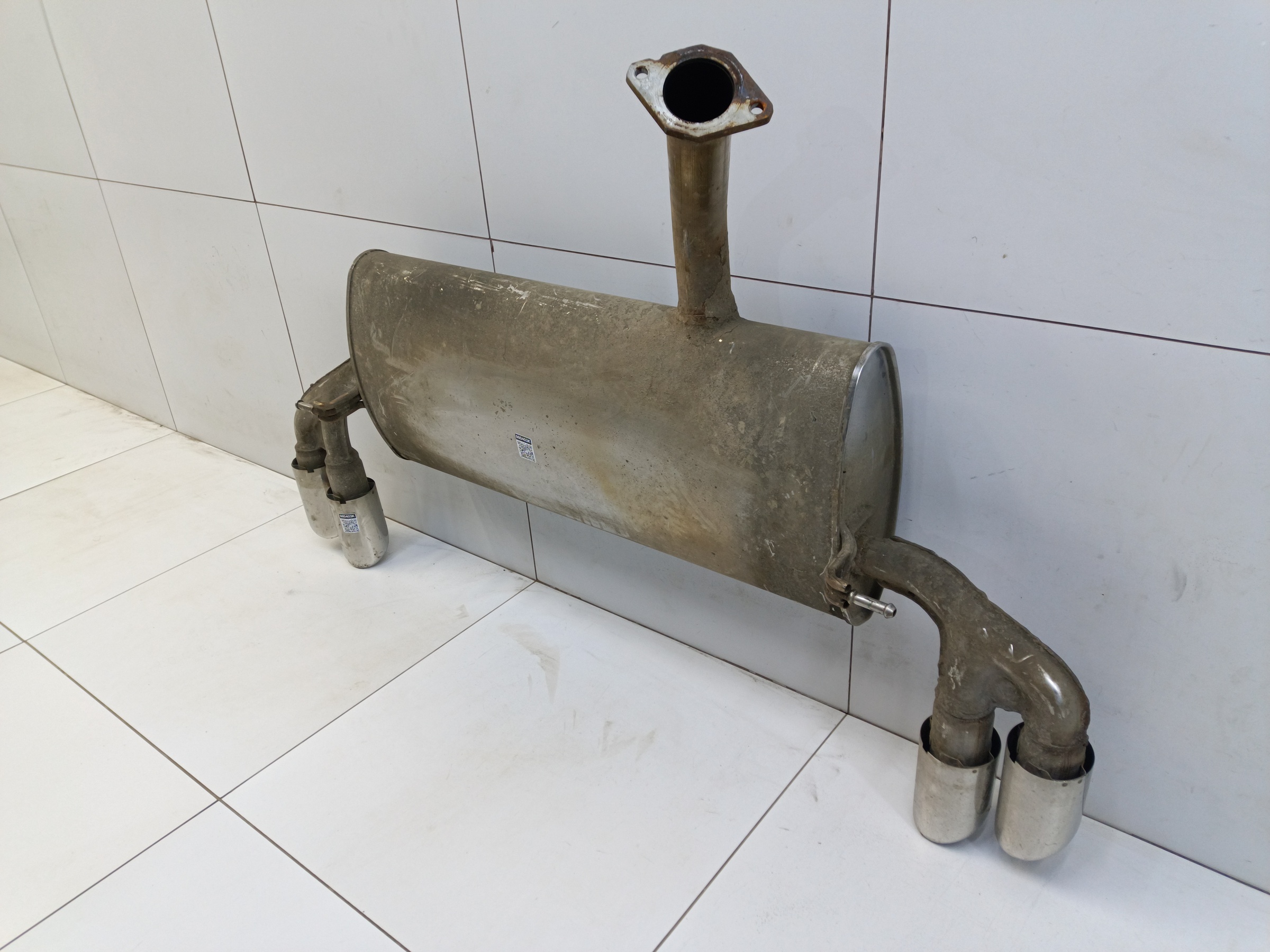 Глушитель задняя часть Geely Coolray